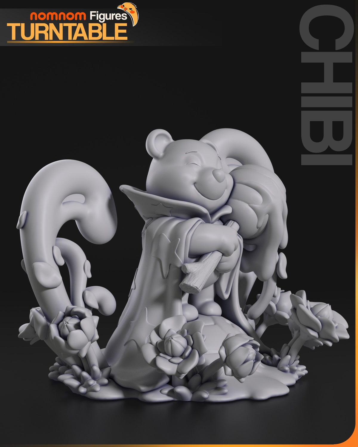 Winnie the Pooh (Lorcana) resin figure