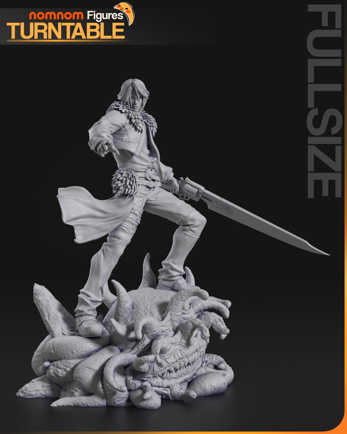 Squall Leonhart resin figure