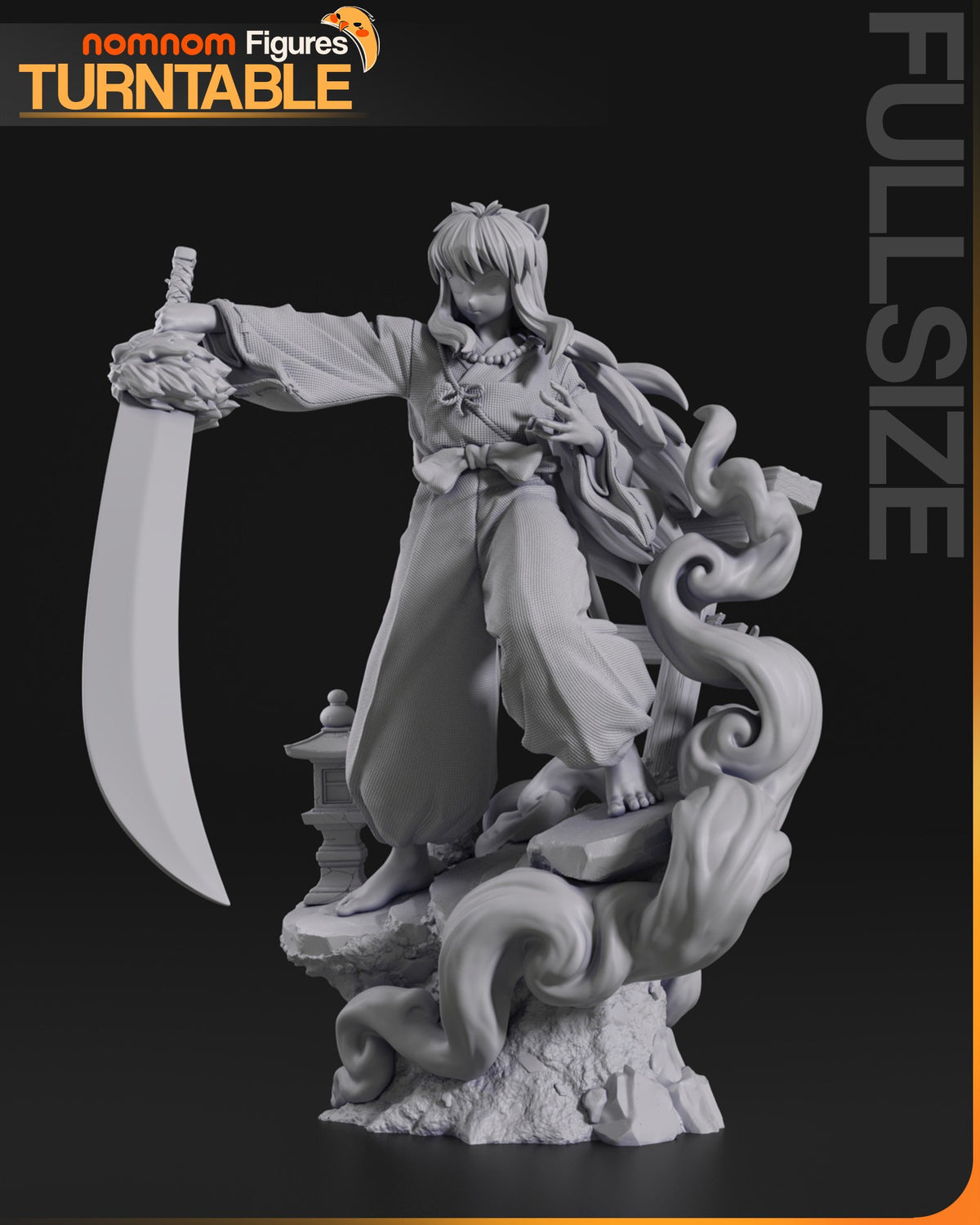 Inuyasha resin figure