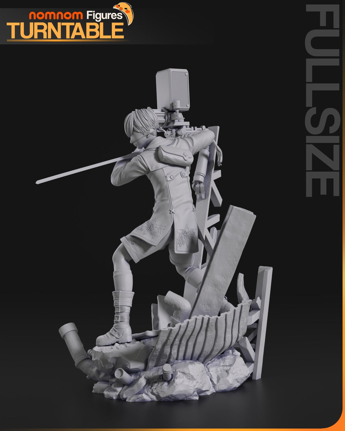 9S resin figure