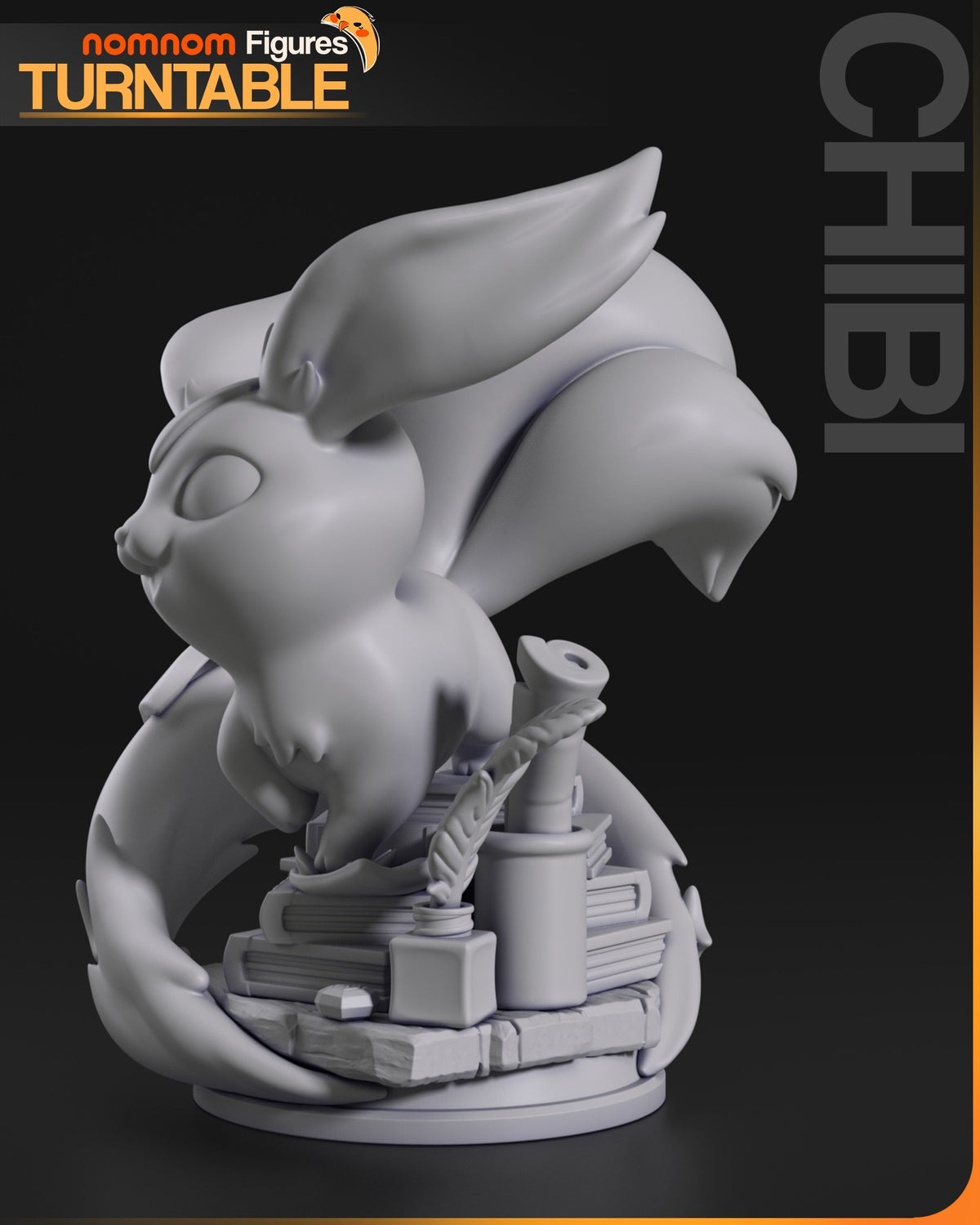 Chibi Carbuncle resin figure