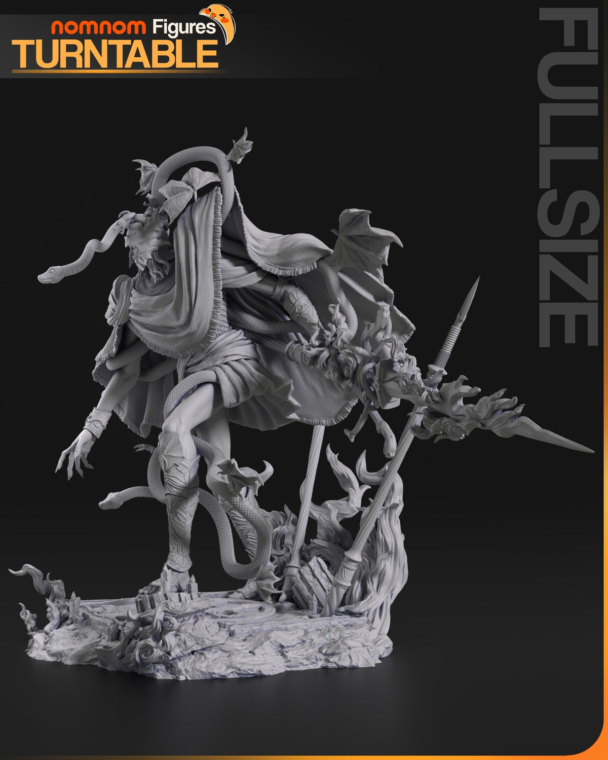 Messmer the Impaler resin figure