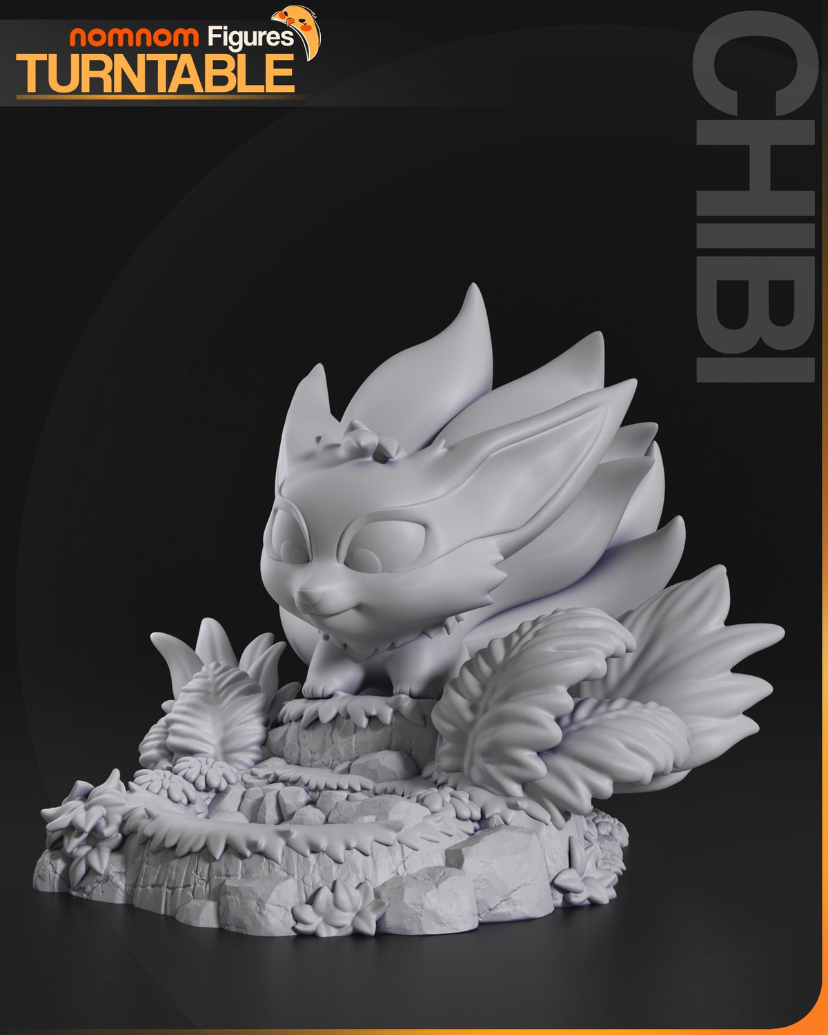 Chibi Kurama resin figure