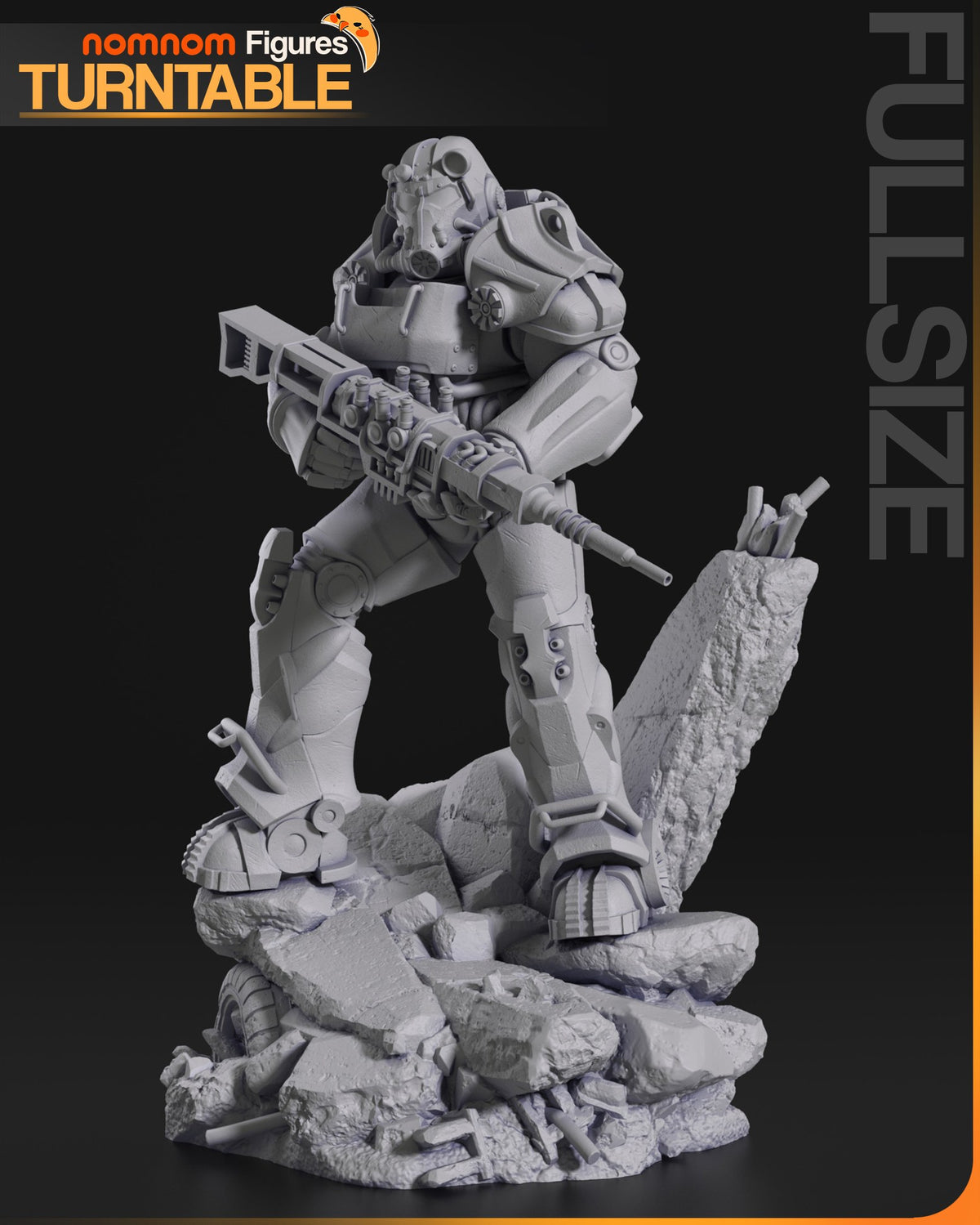 T-60 Power Armor resin figure