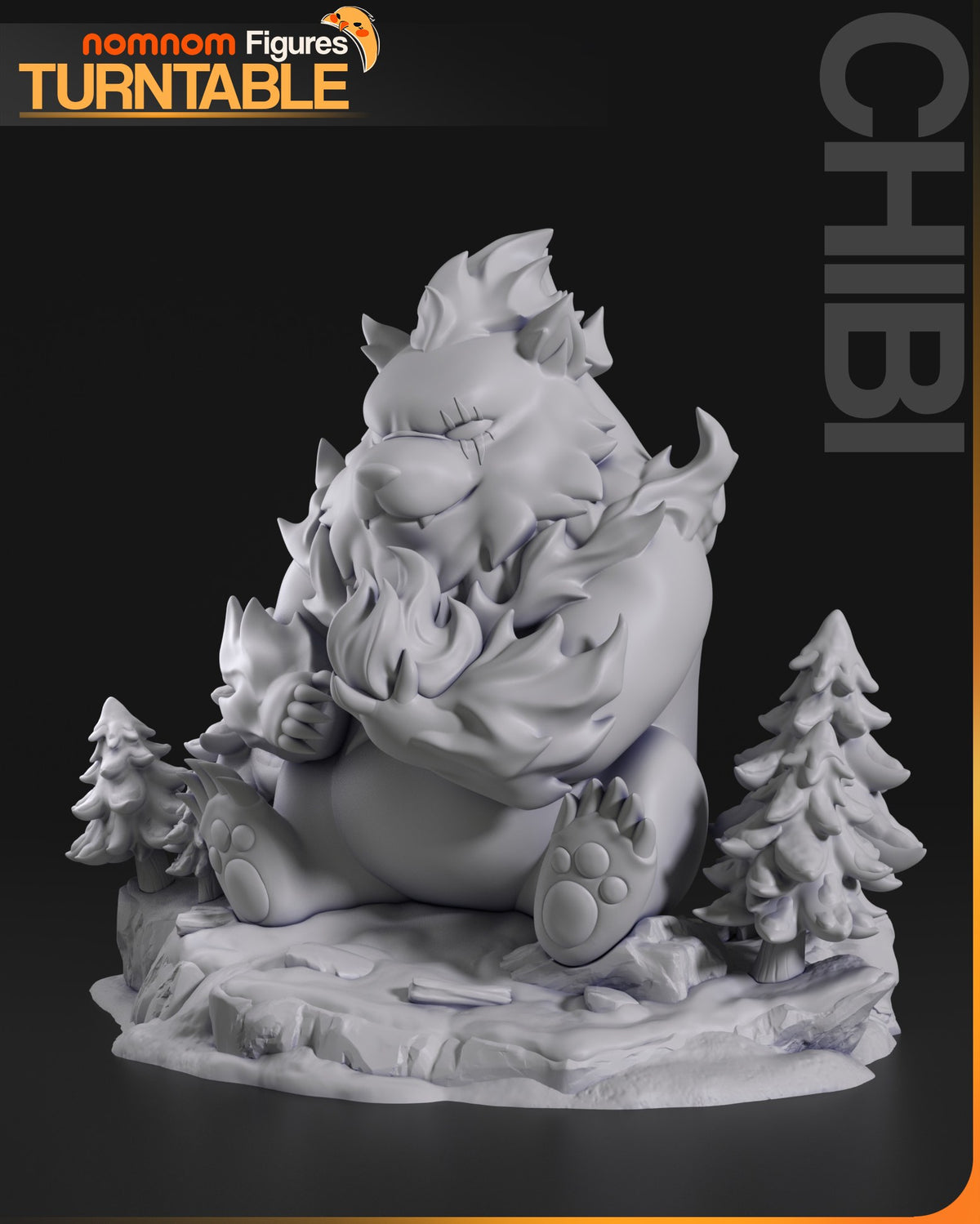Chibi Tank resin figure