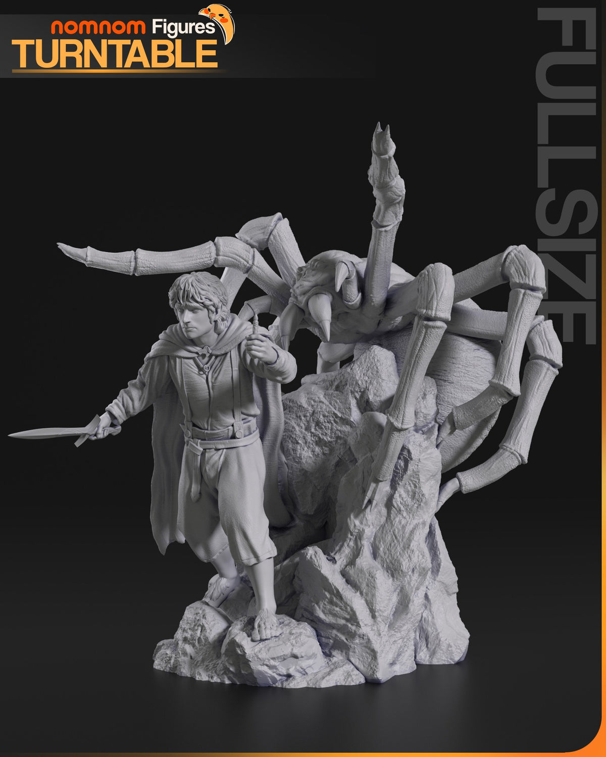 Frodo Baggins resin figure
