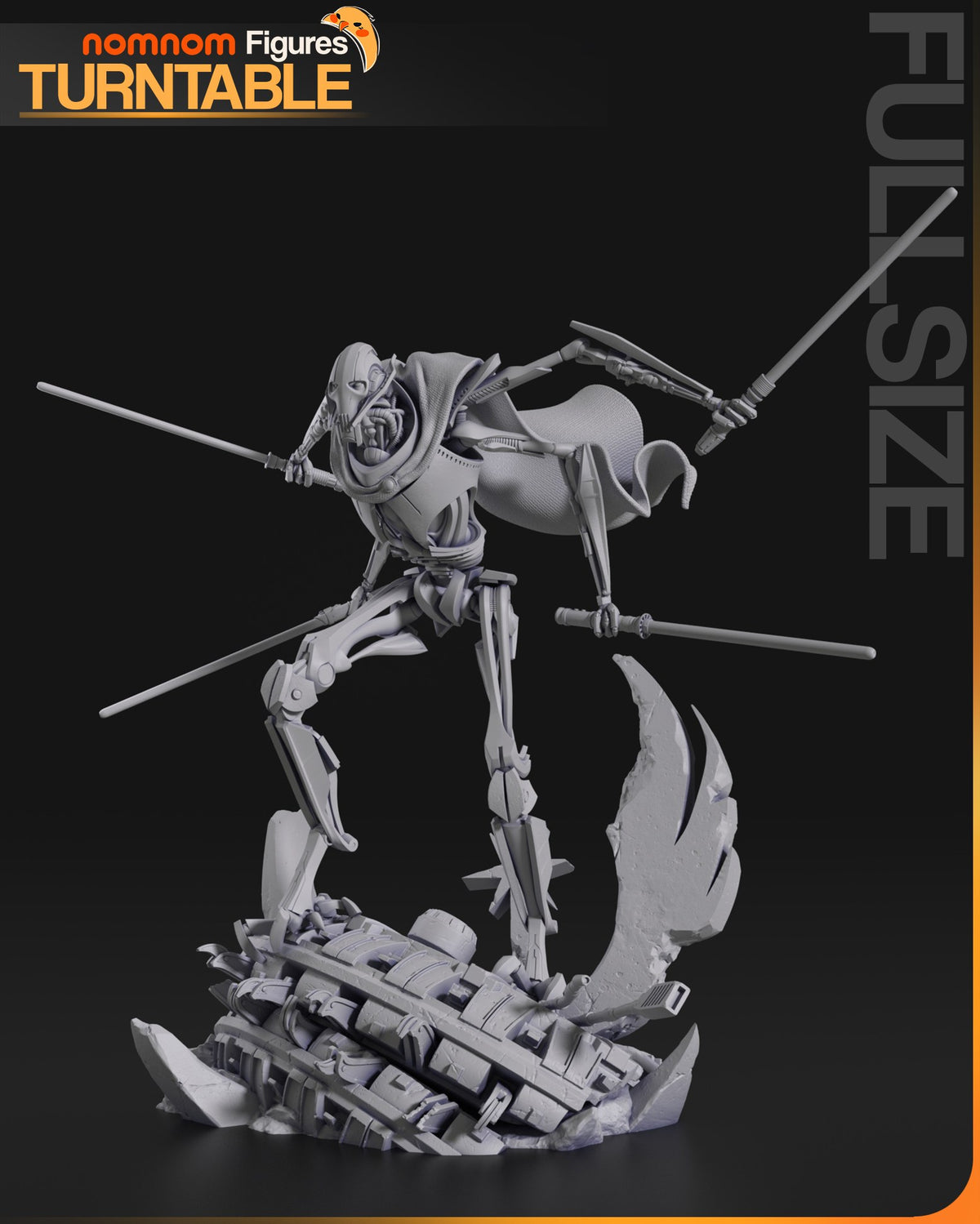 General Grievous resin figure