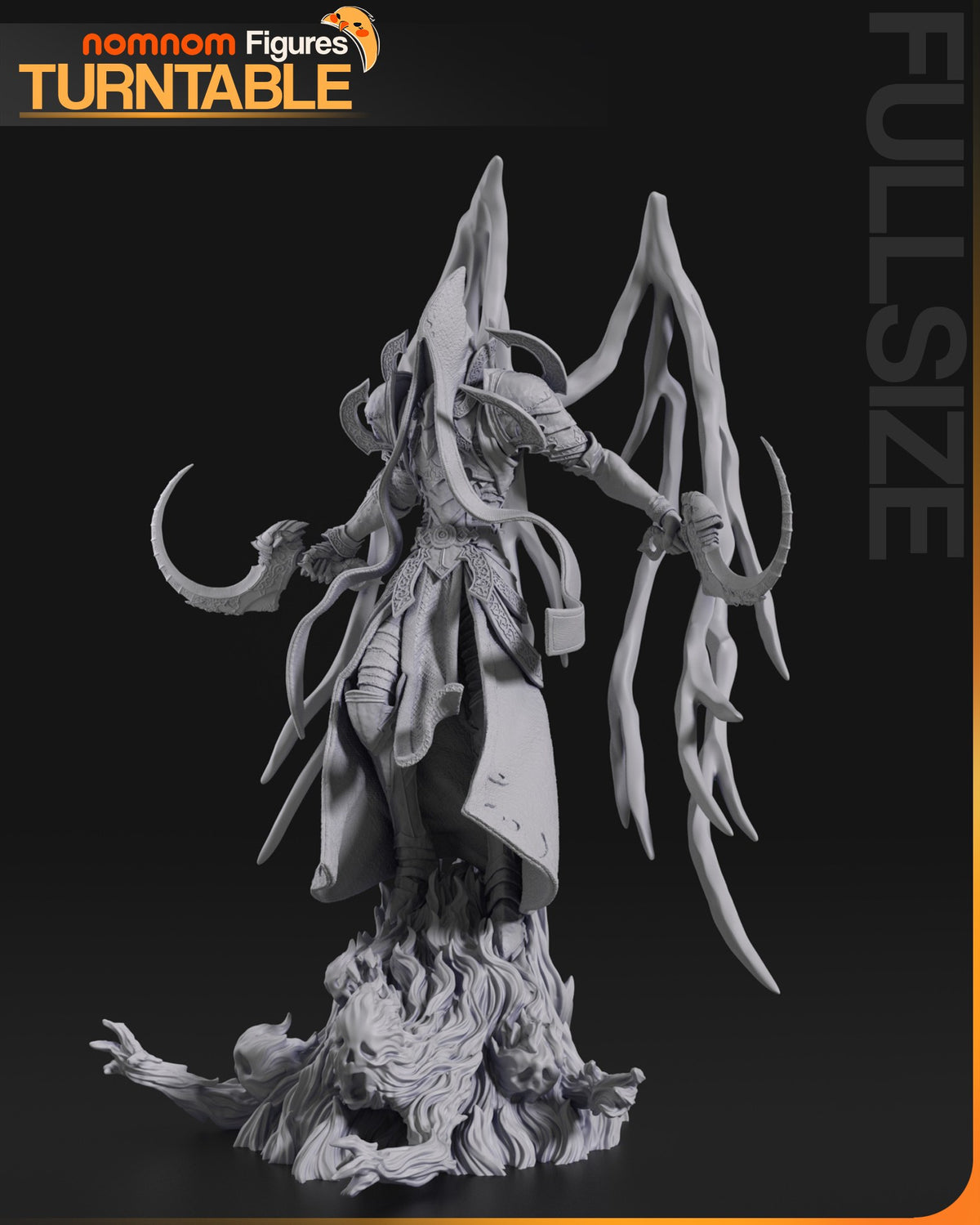 Malthael resin figure