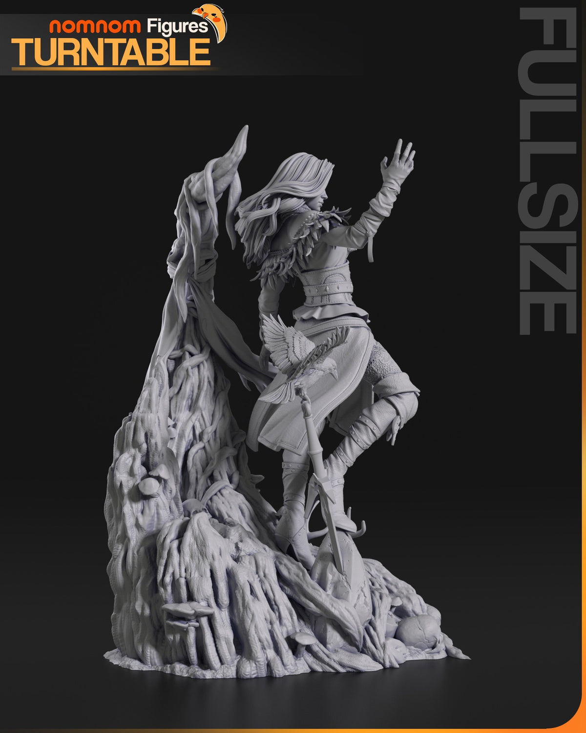 Yennefer resin figure