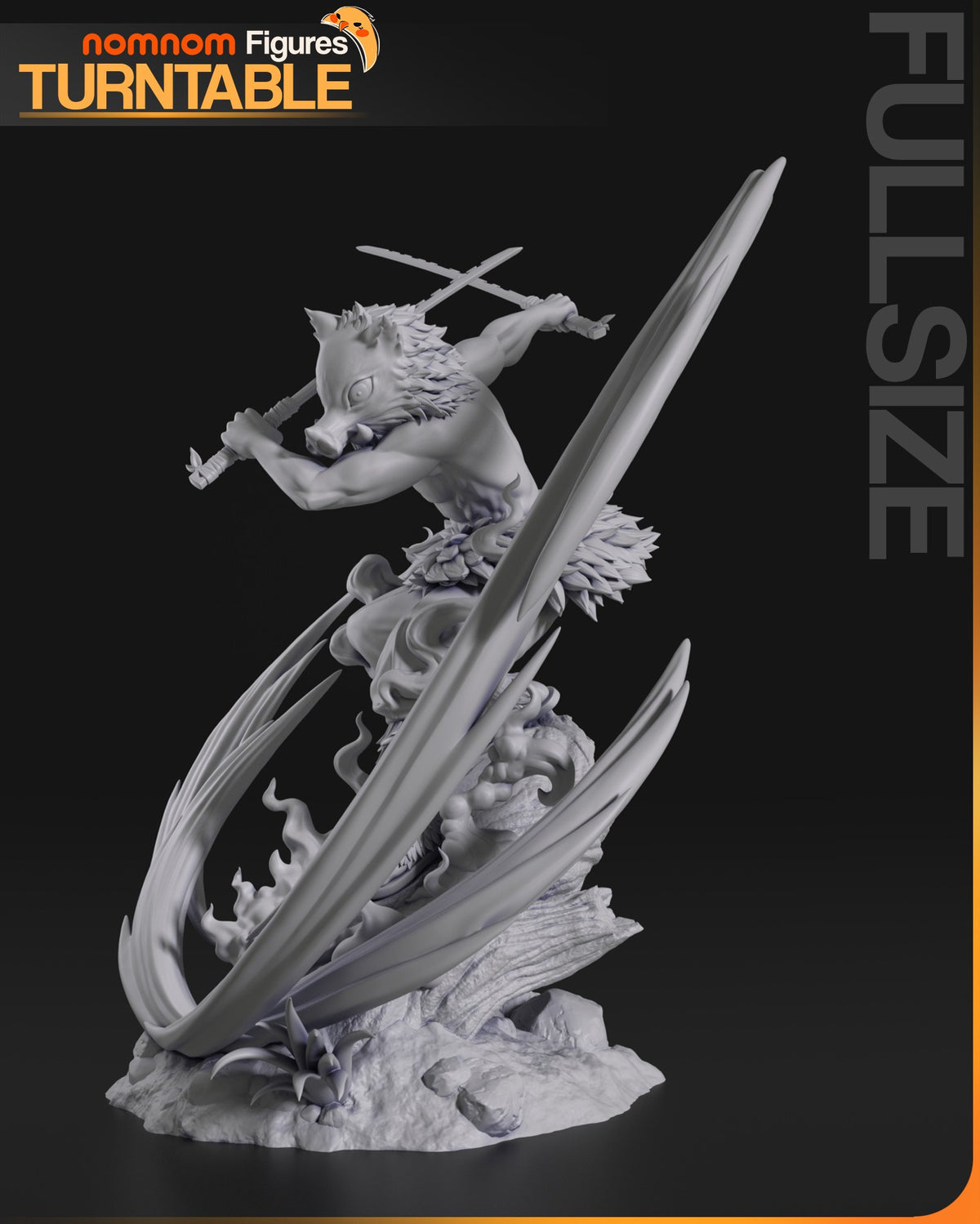 Inosuke resin figure