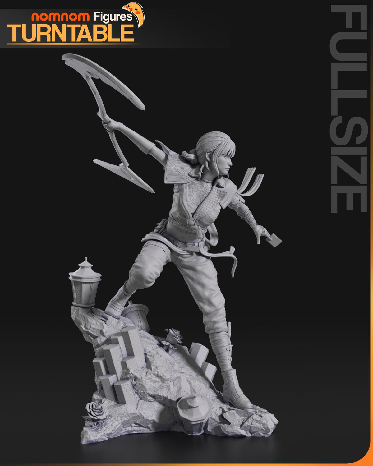 Sciel resin figure