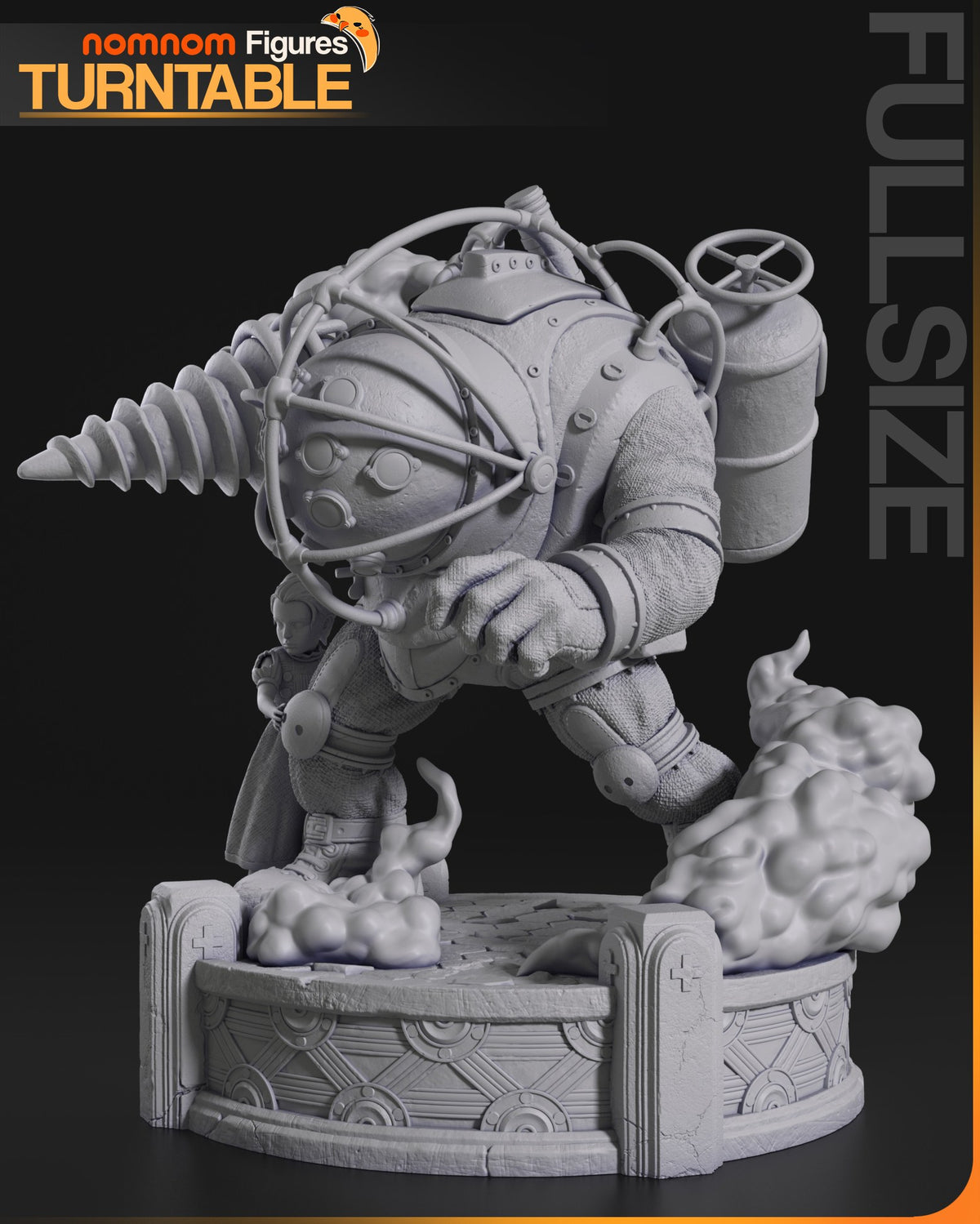 Big Daddy Bouncer resin figure