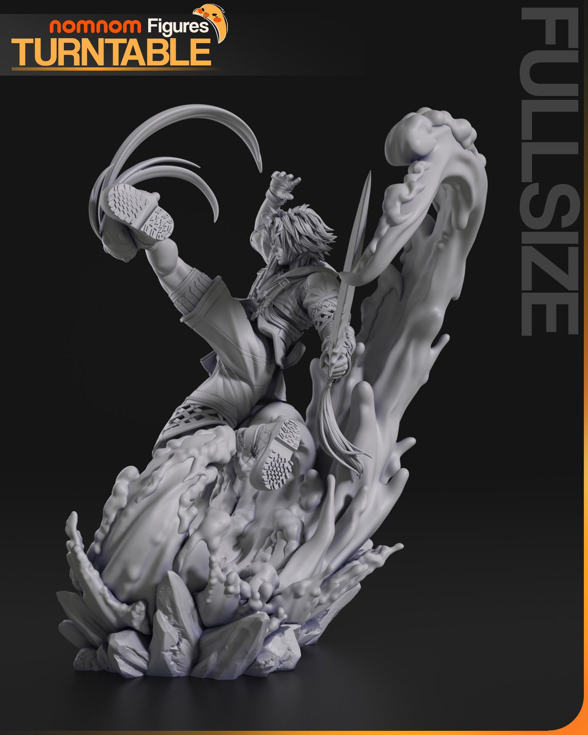 Tidus resin figure