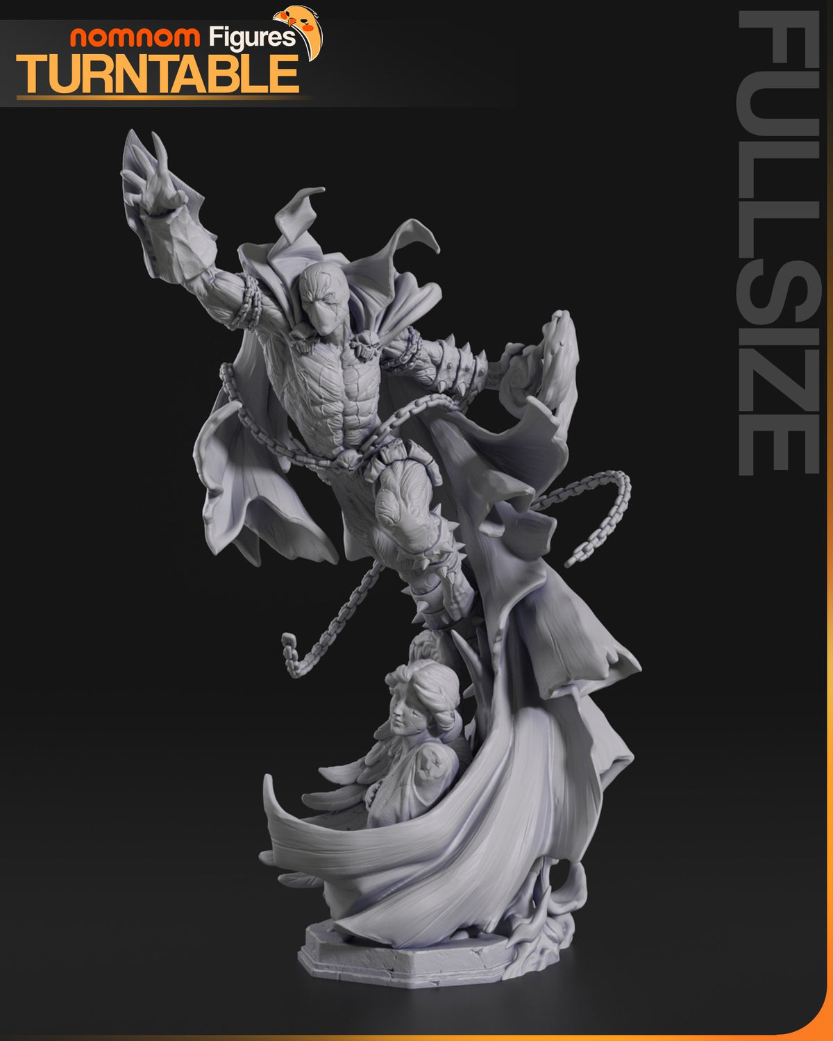 Spawn resin figure