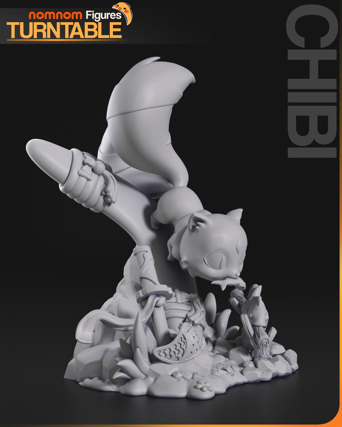 Chibi Kirara resin figure