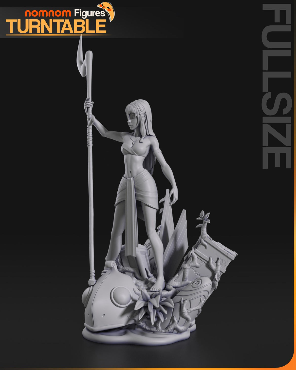 Kida resin figure