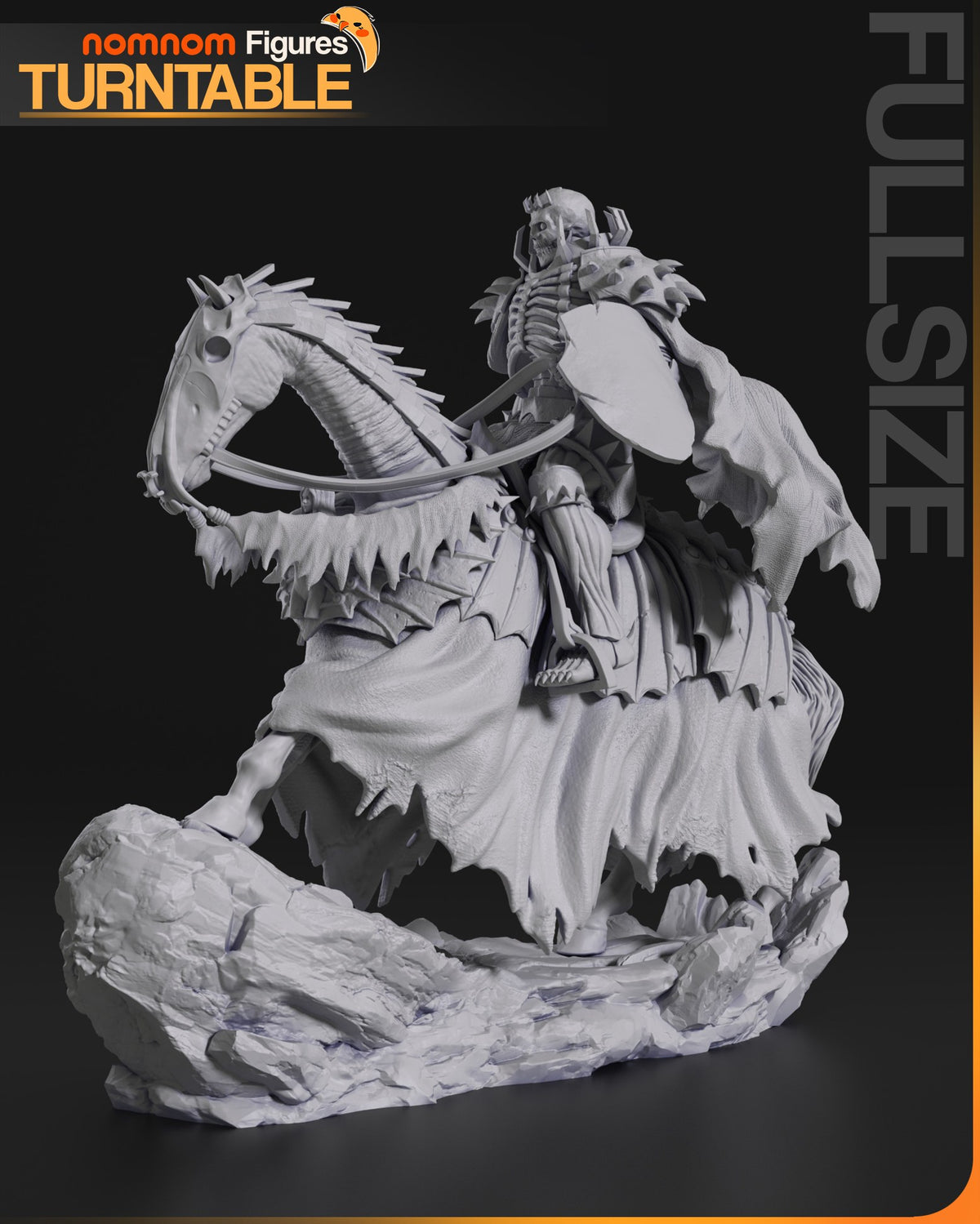 Skull Knight resin figure