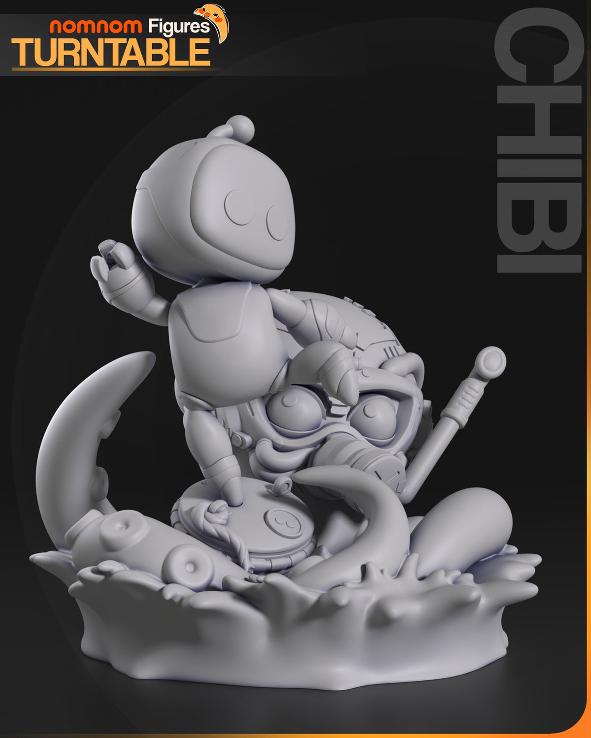 Astro Bot resin figure