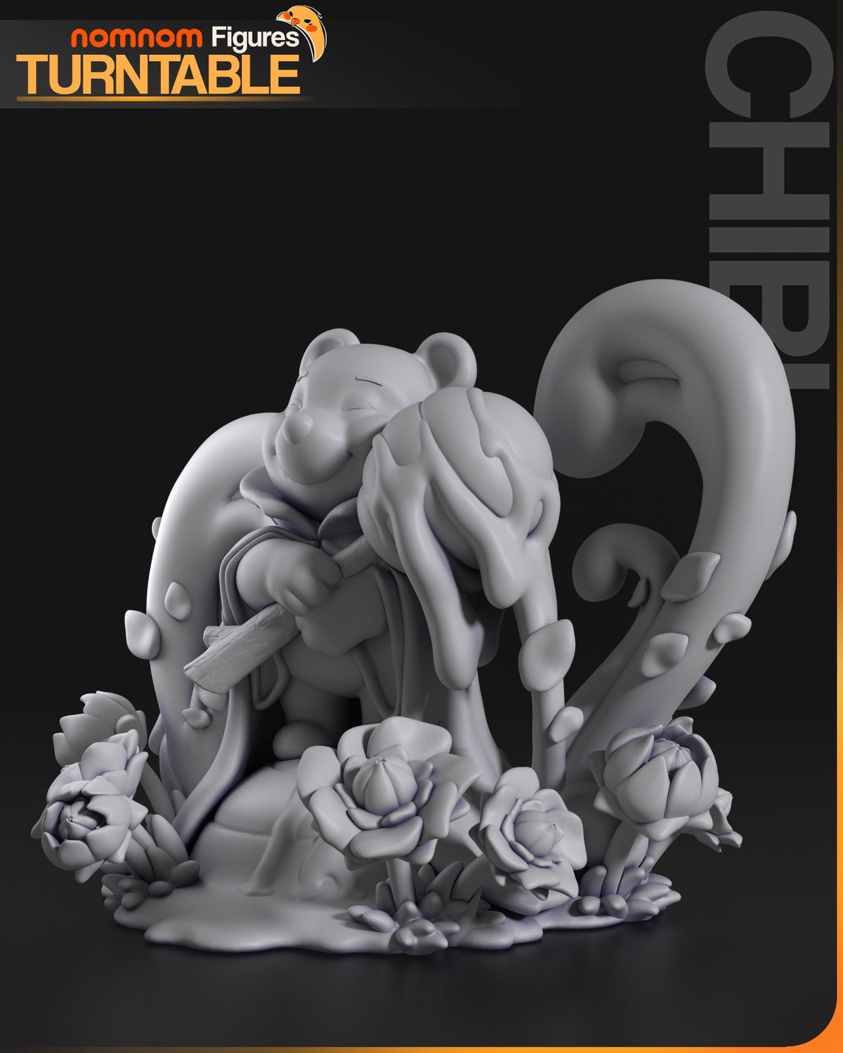 Winnie the Pooh (Lorcana) resin figure