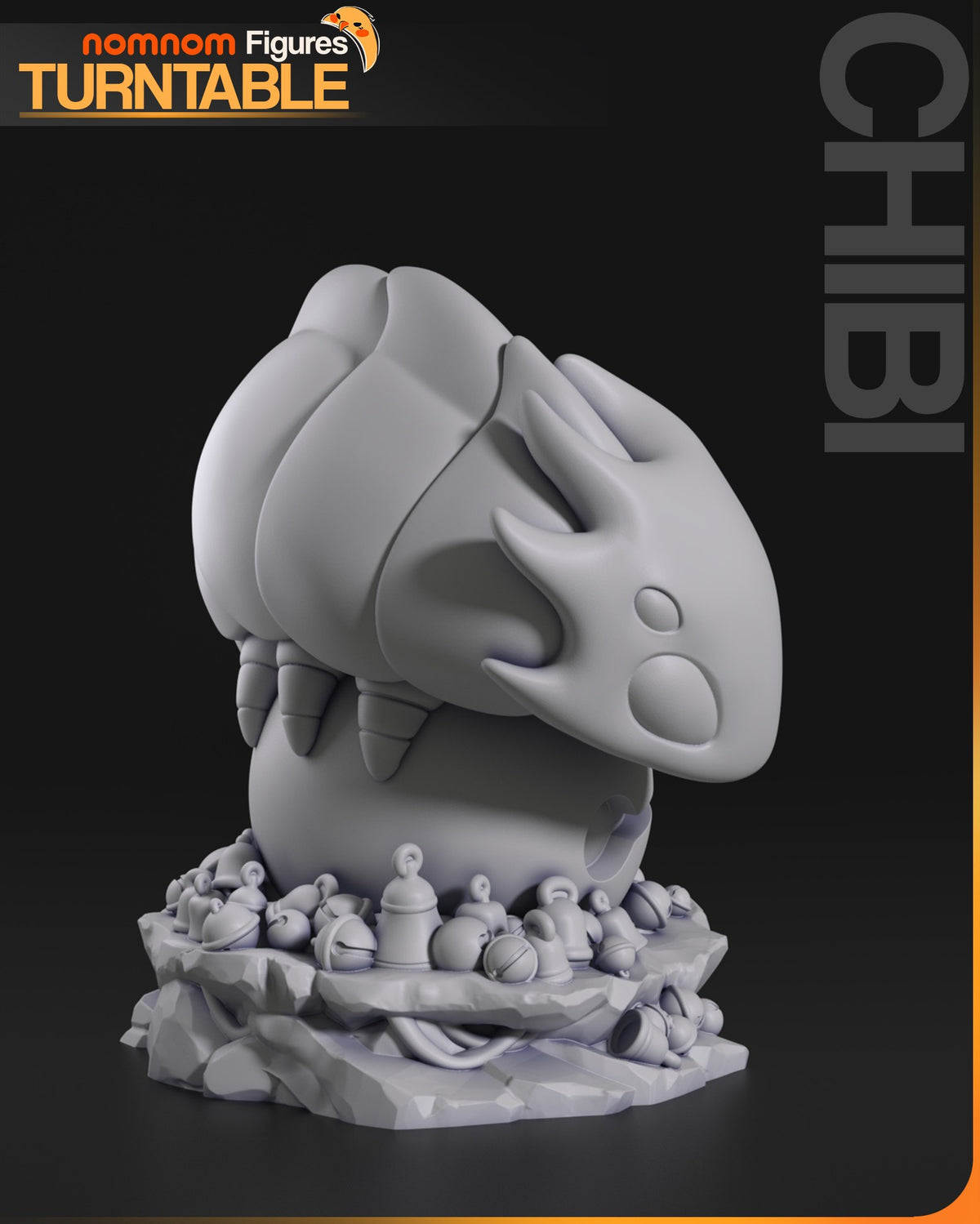 Chibi Bell Beast resin figure