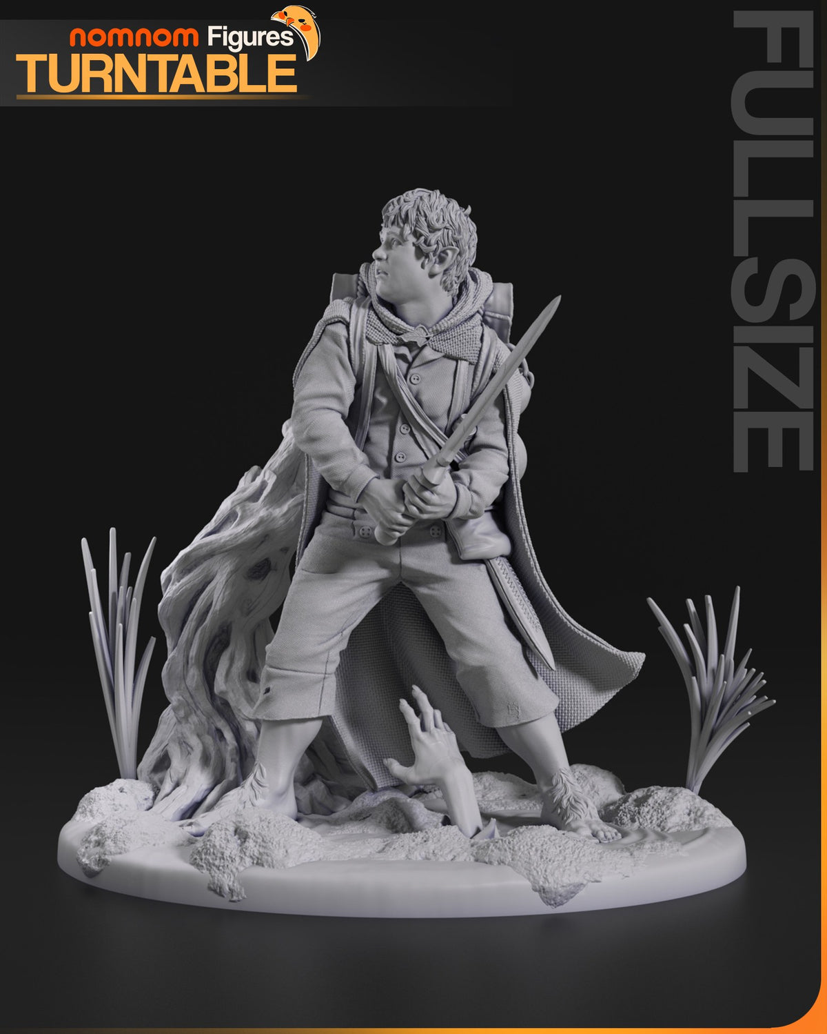 Samwise Gamgee resin figure