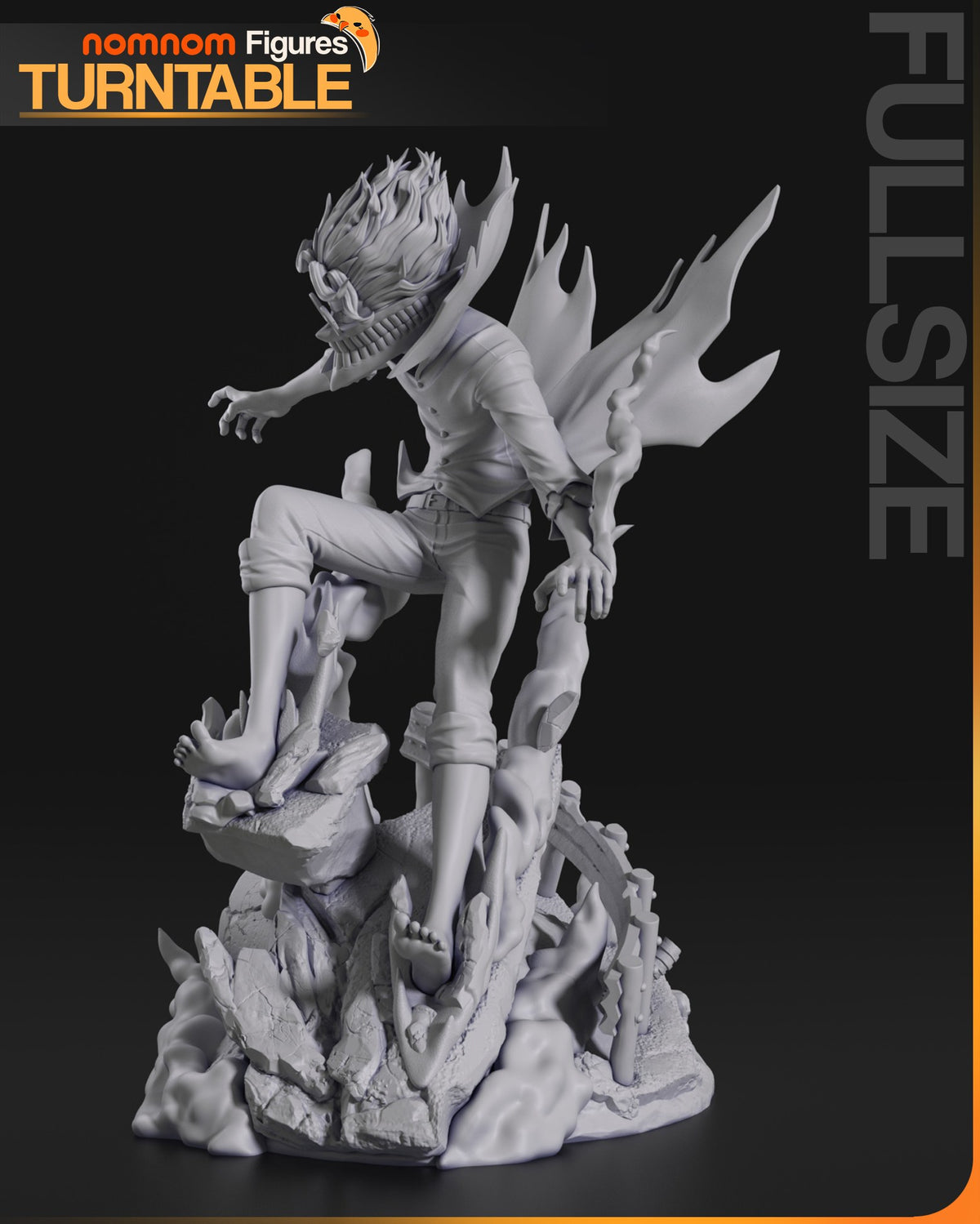 Turbo Okarun resin figure