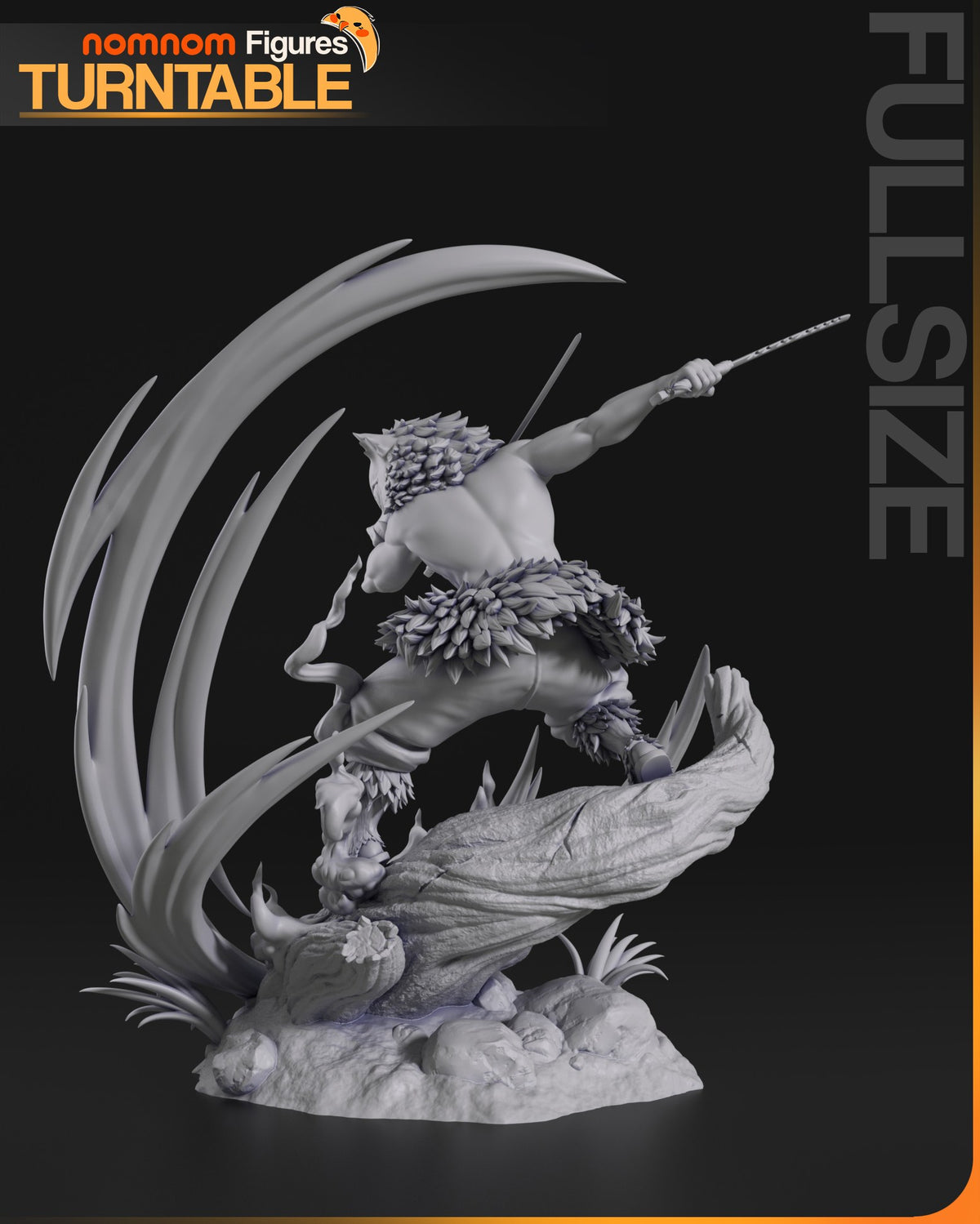 Inosuke resin figure