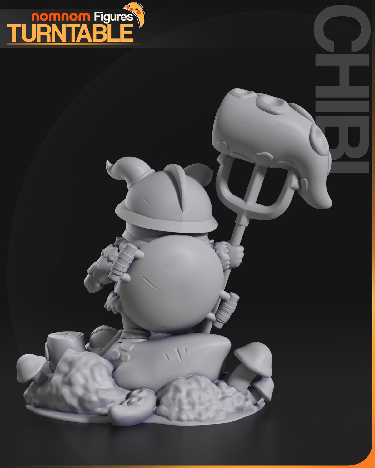 Chibi Senshi resin figure