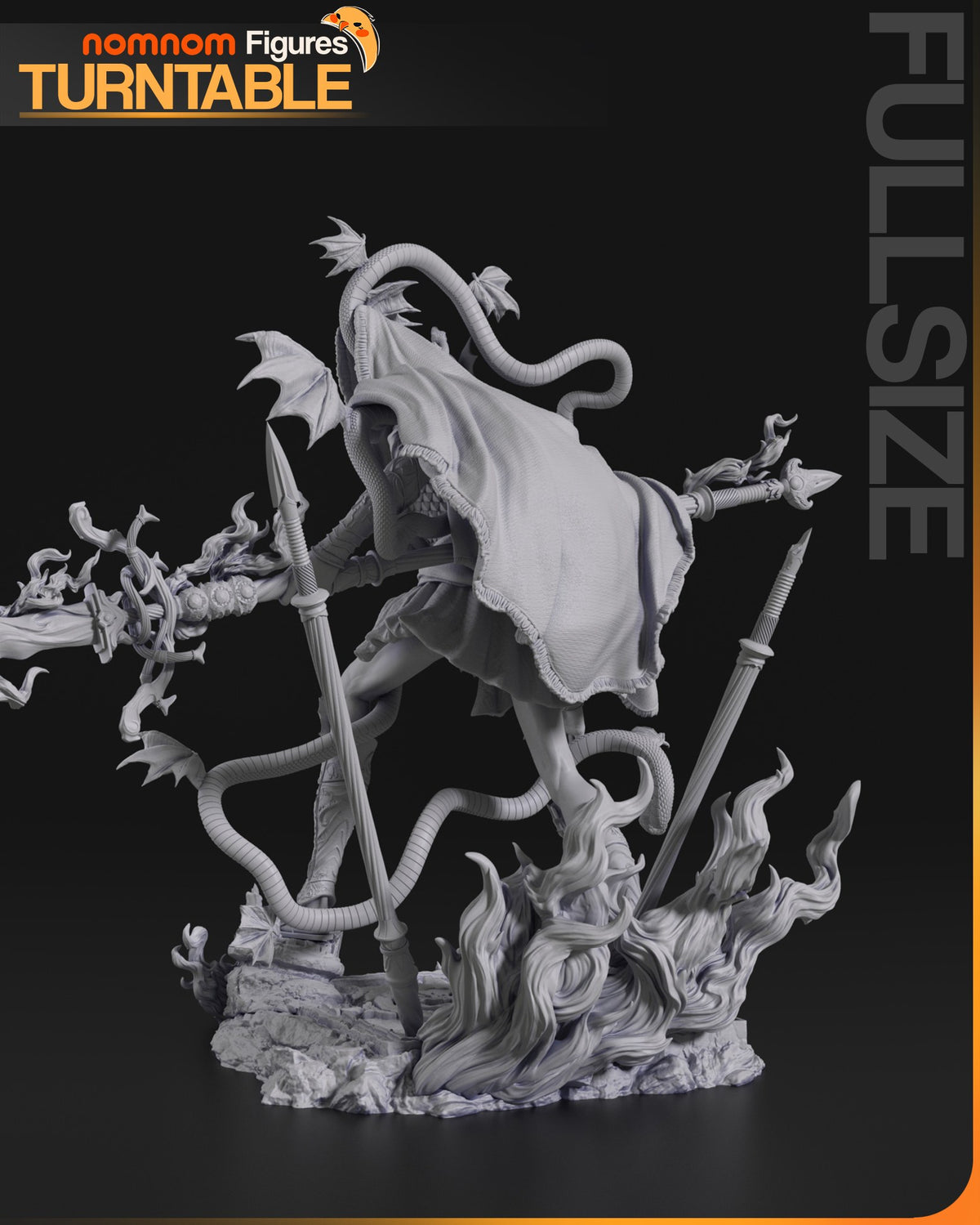 Messmer the Impaler resin figure