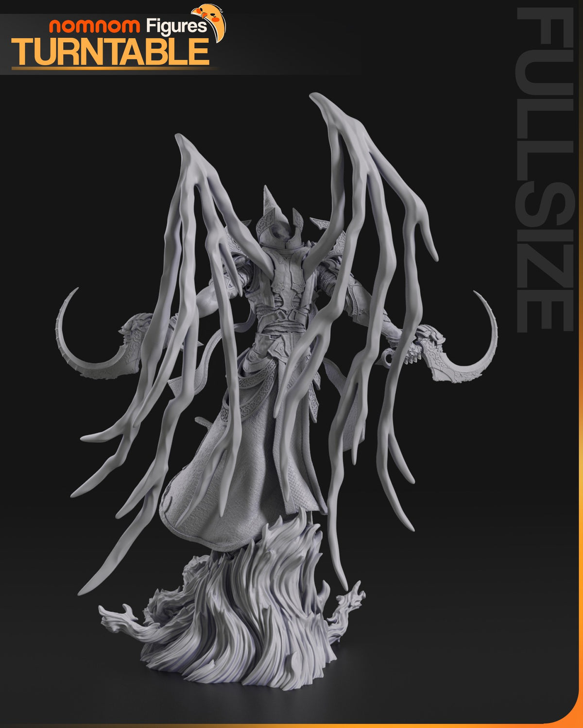 Malthael resin figure
