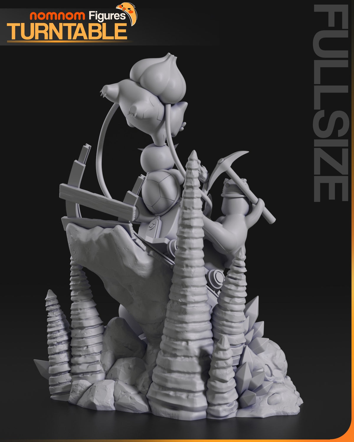 Pikachu resin figure