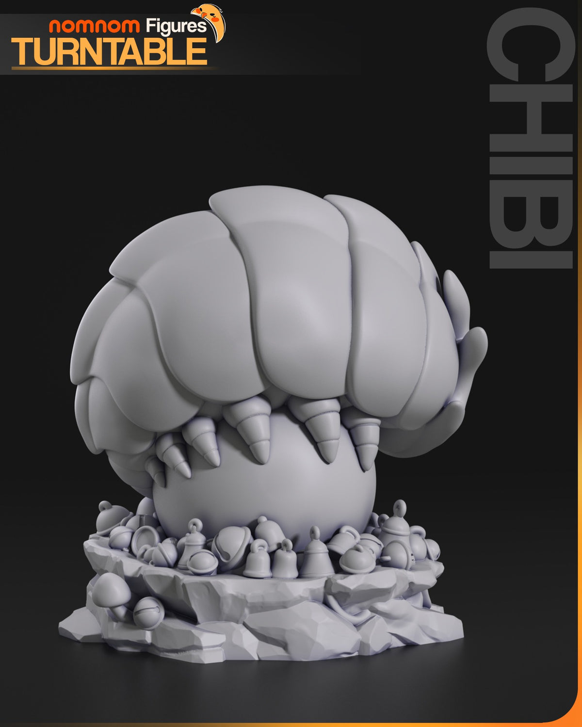 Chibi Bell Beast resin figure