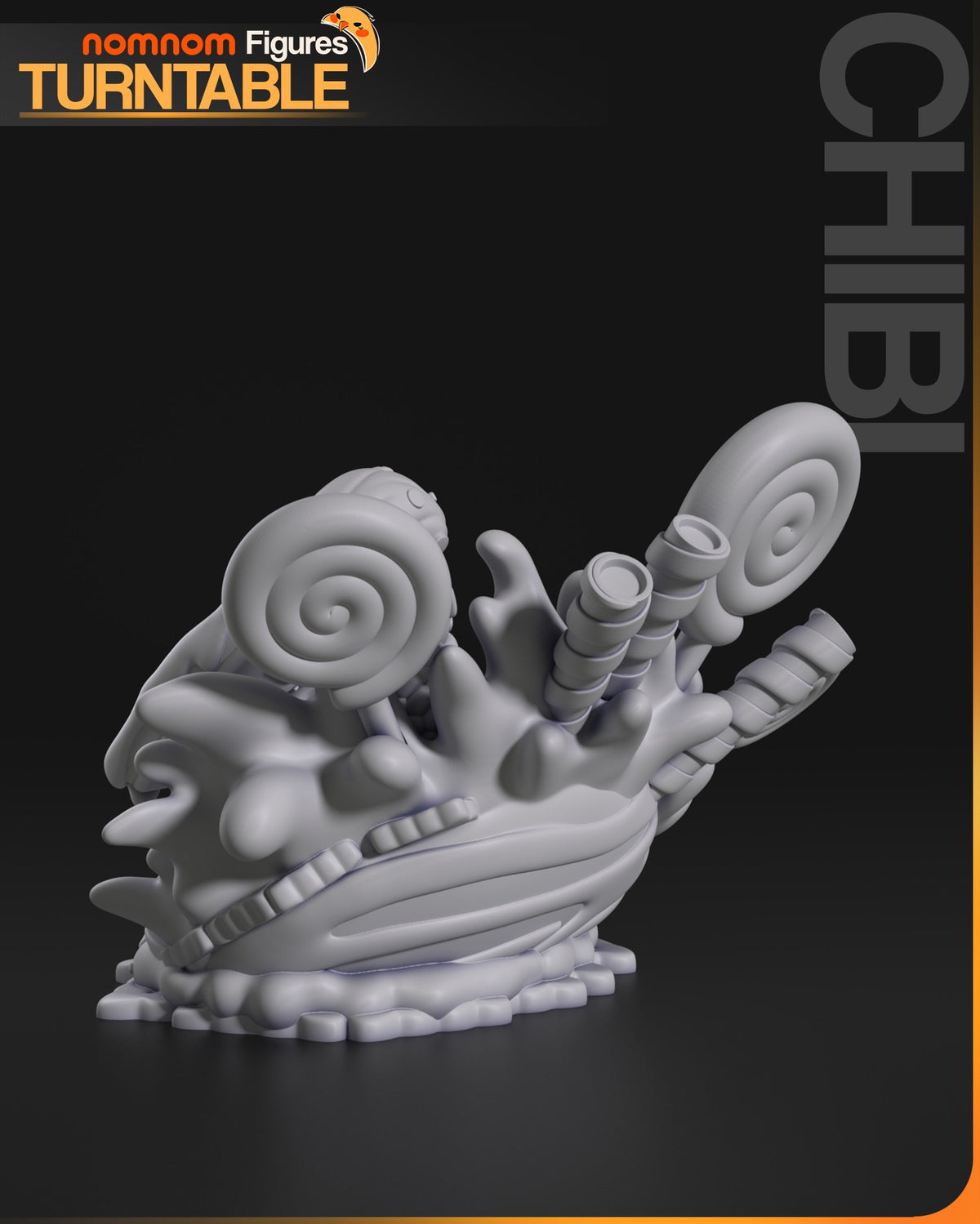 Chibi Vanellope resin figure