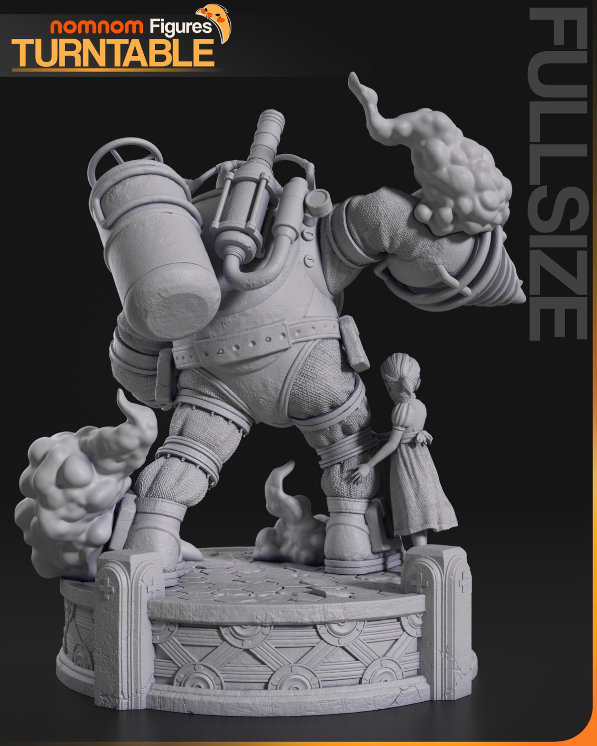 Big Daddy Bouncer resin figure
