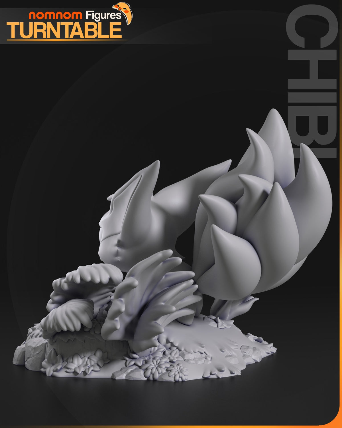 Chibi Kurama resin figure