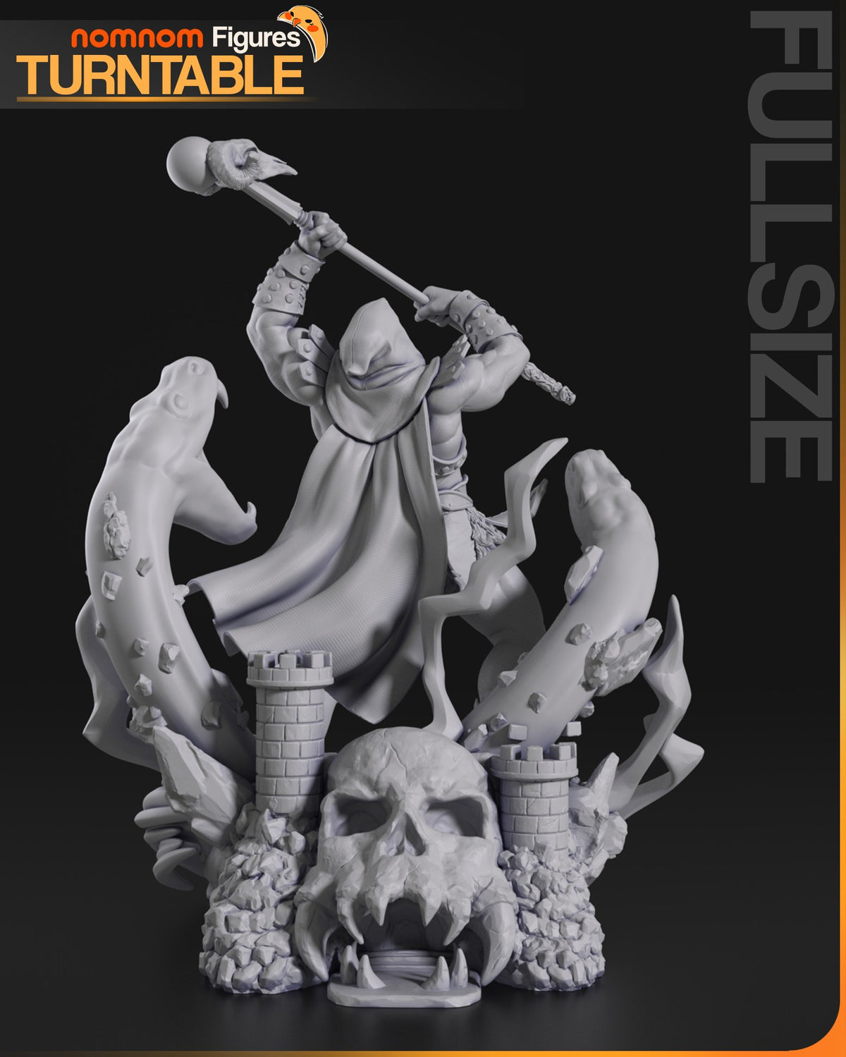 Skeletor resin figure