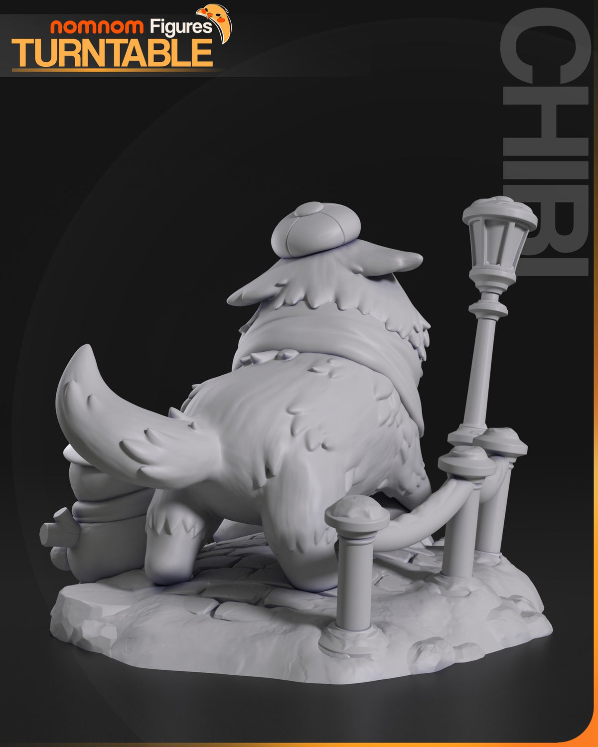 Chibi Bond resin figure