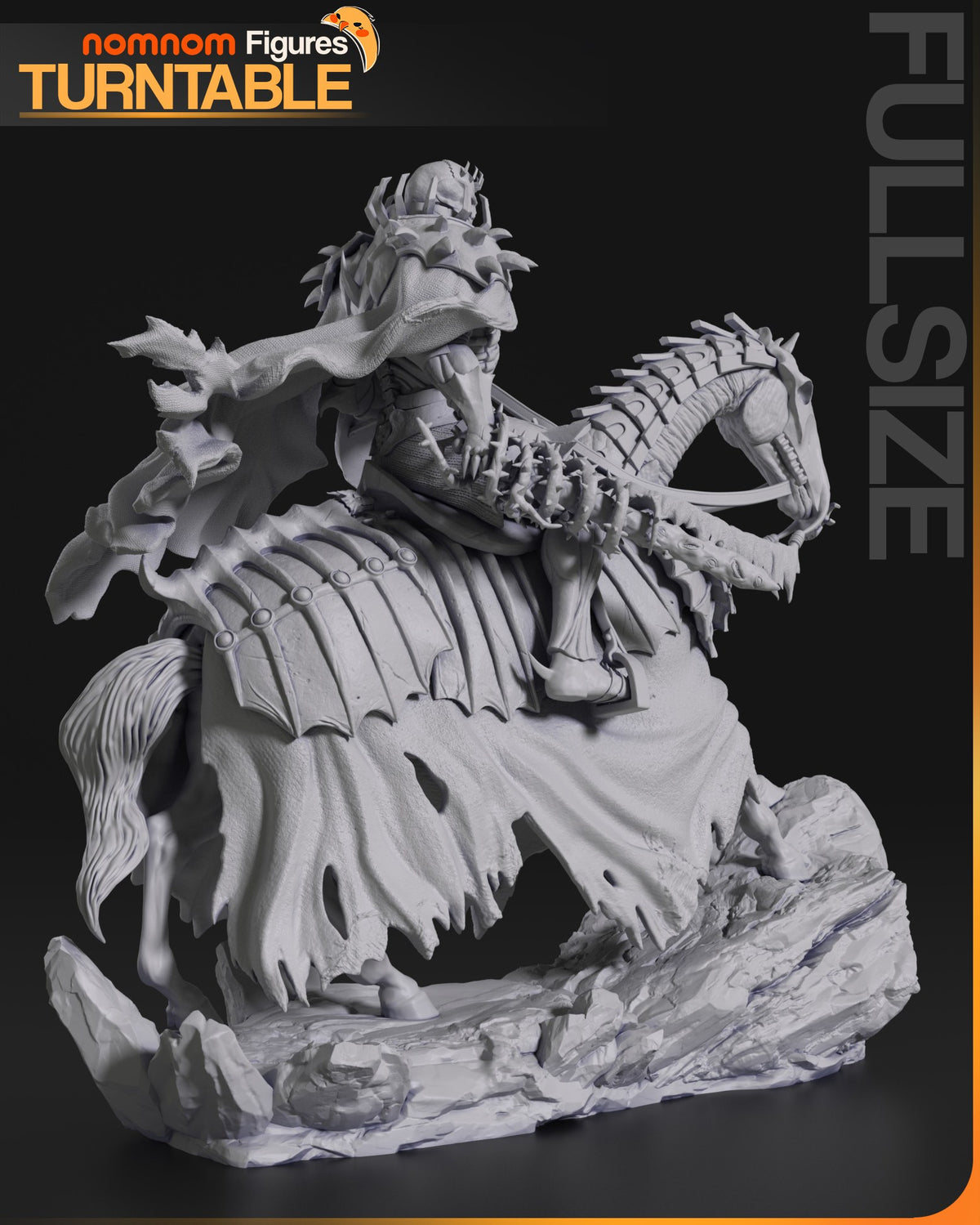 Skull Knight resin figure
