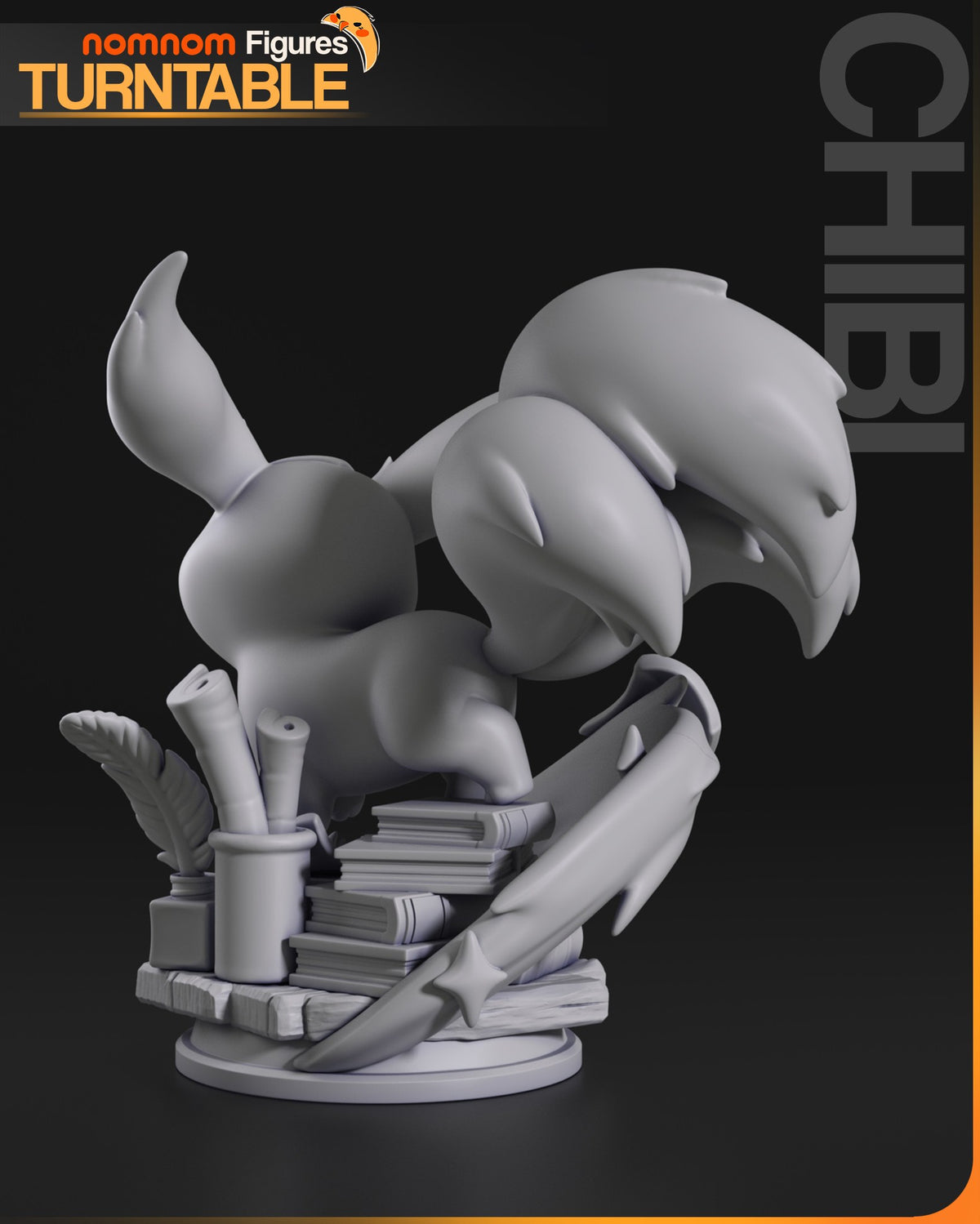 Chibi Carbuncle resin figure