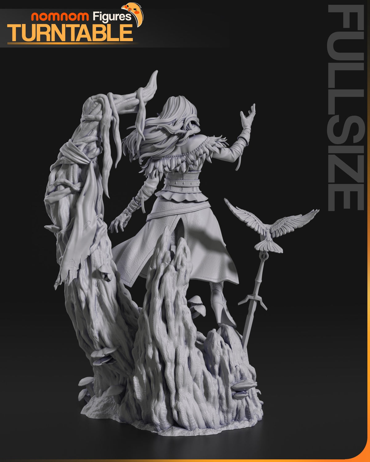 Yennefer resin figure