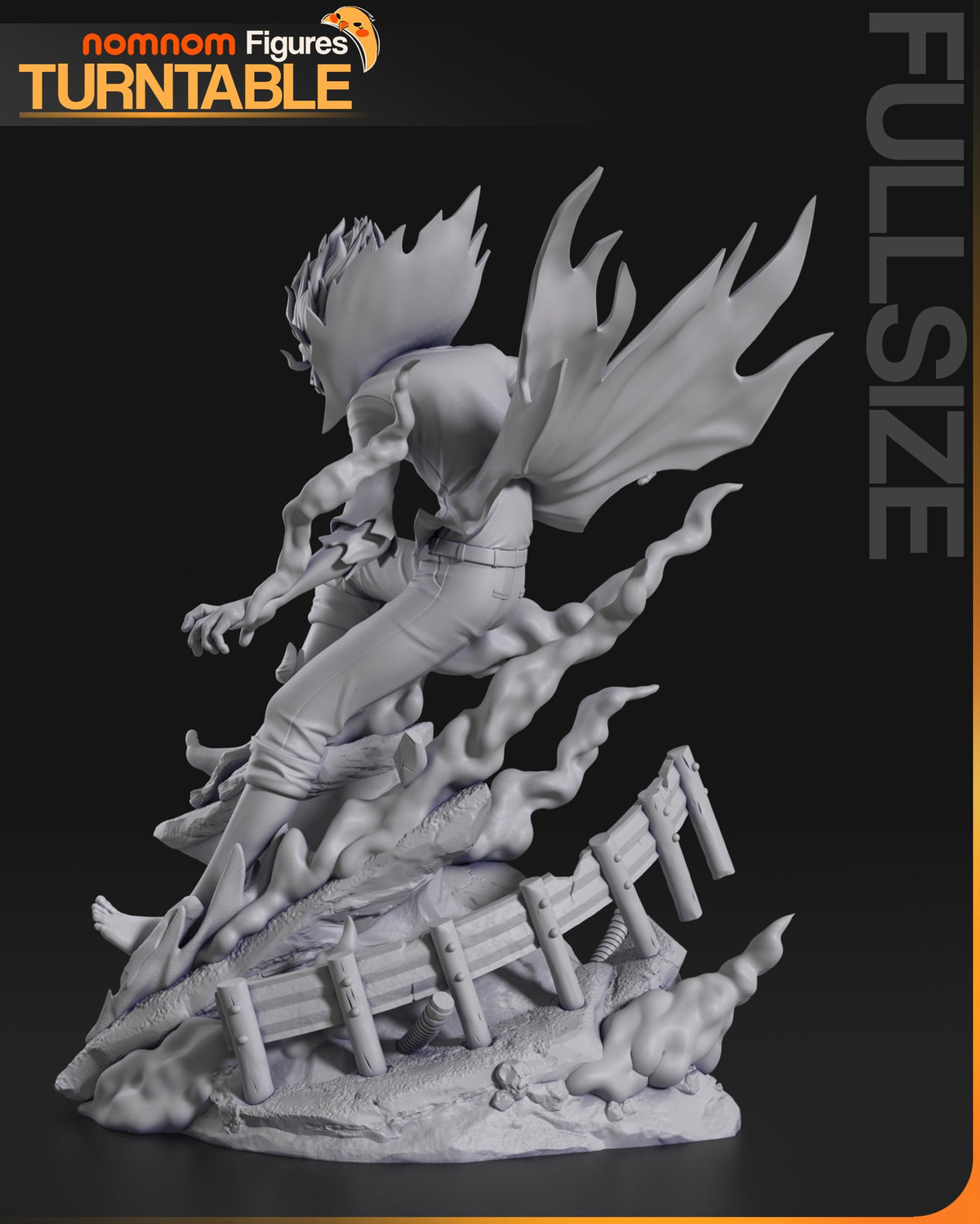Turbo Okarun resin figure