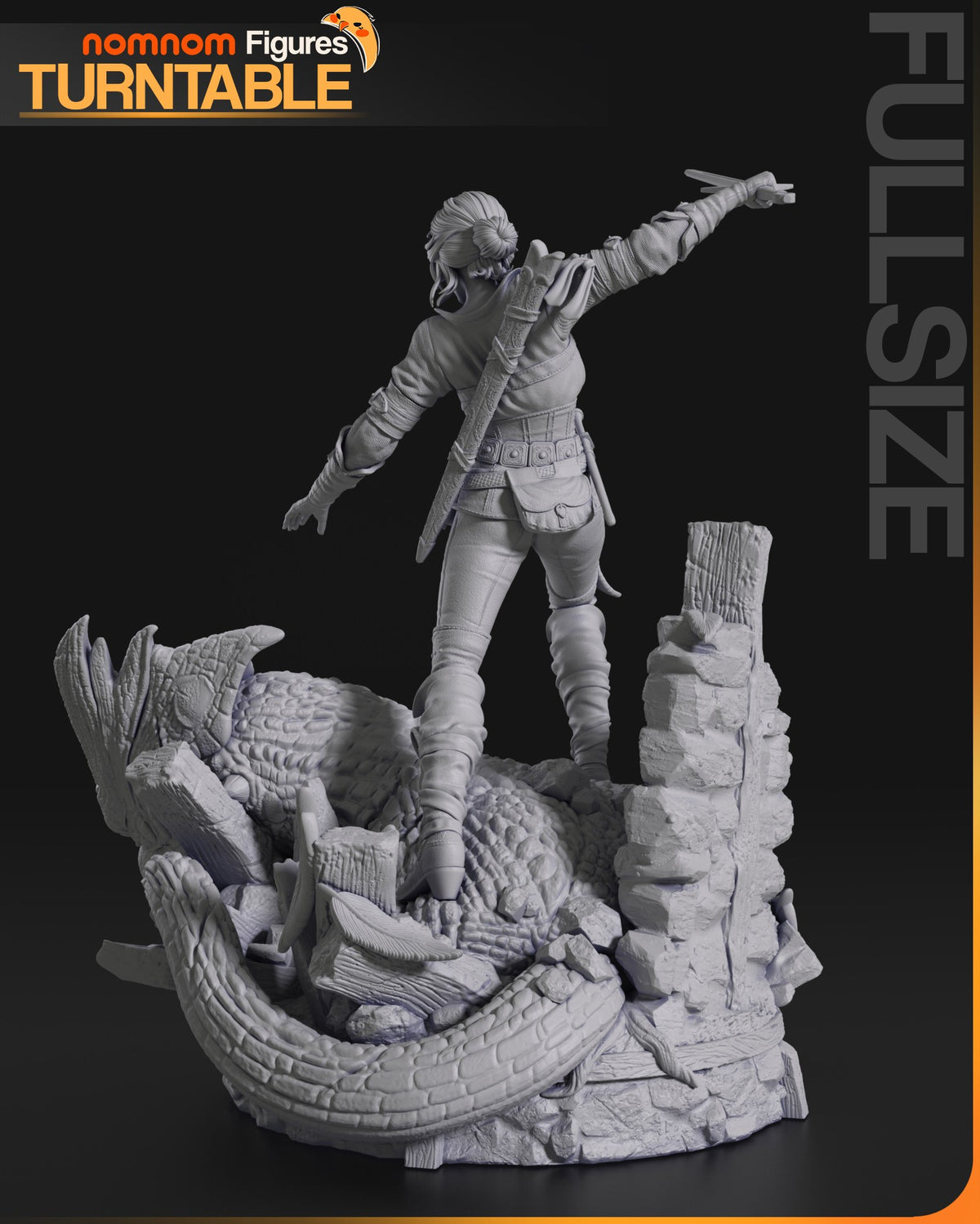Ciri resin figure