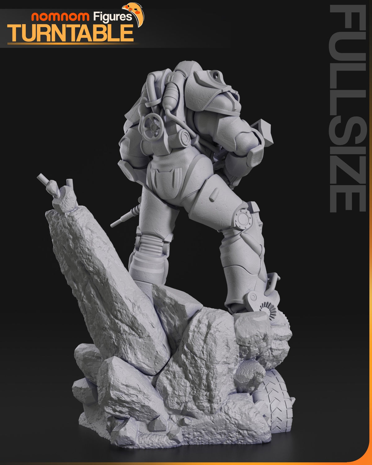 T-60 Power Armor resin figure