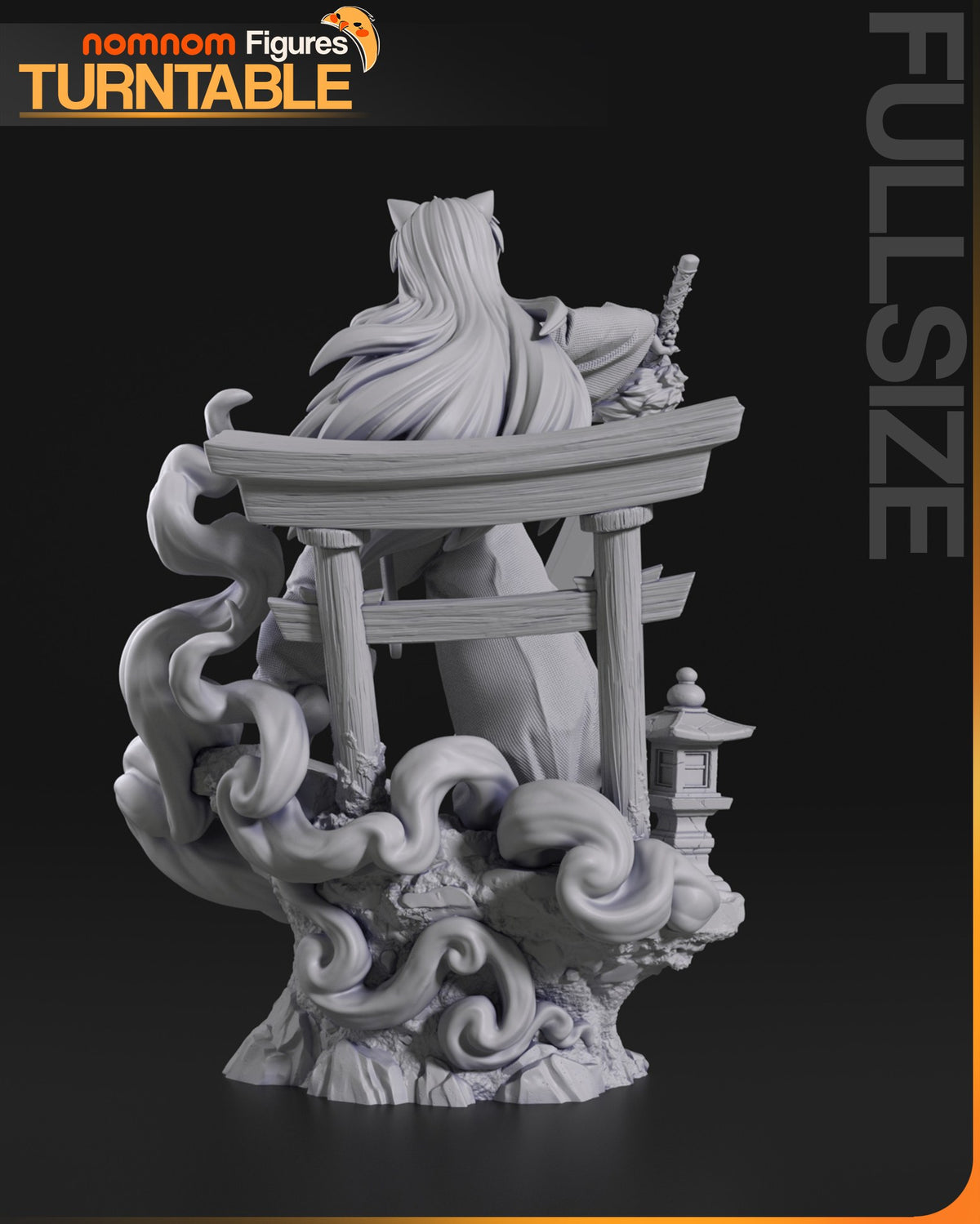 Inuyasha resin figure