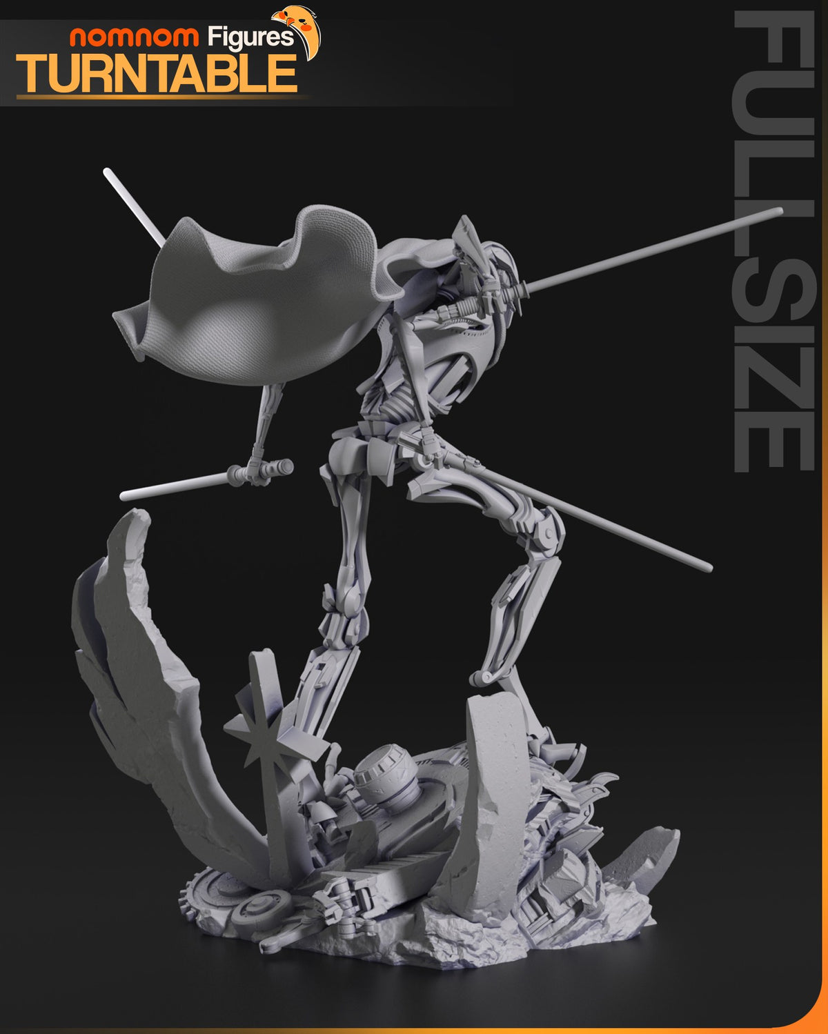 General Grievous resin figure