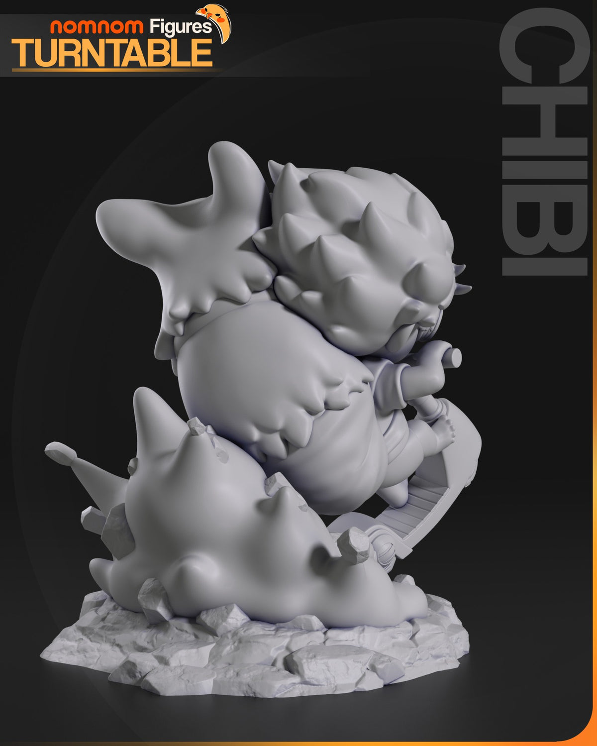 Chibi Ein & Edward resin figure