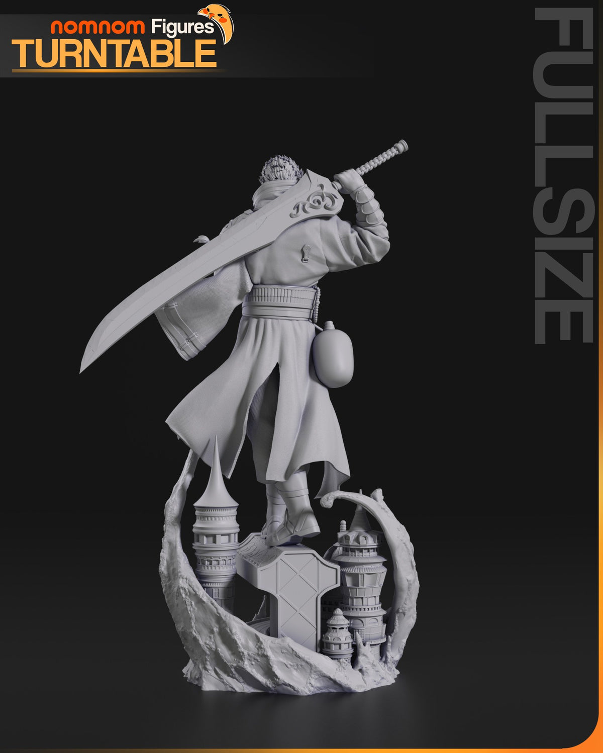Auron resin figure