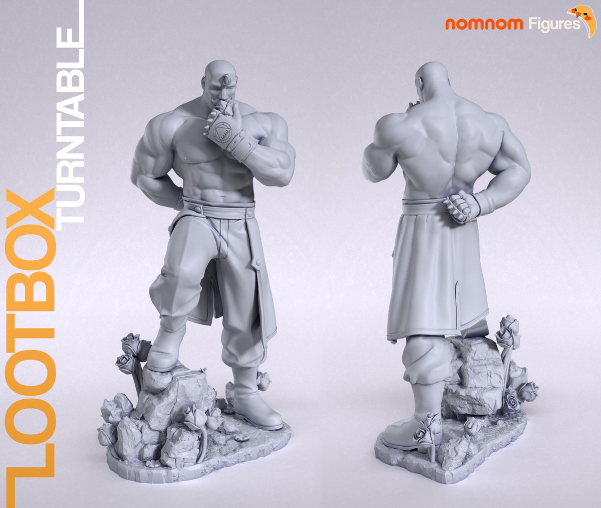Alex Louis Armstrong resin figure