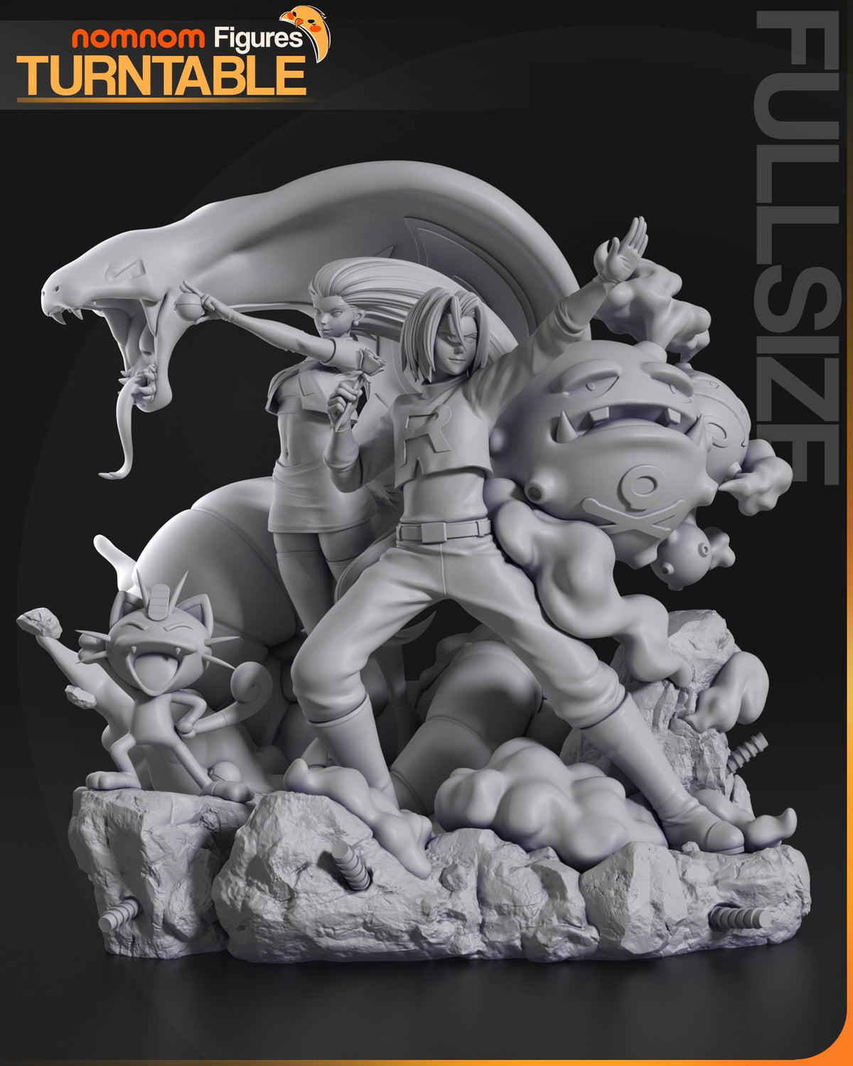 James resin figure