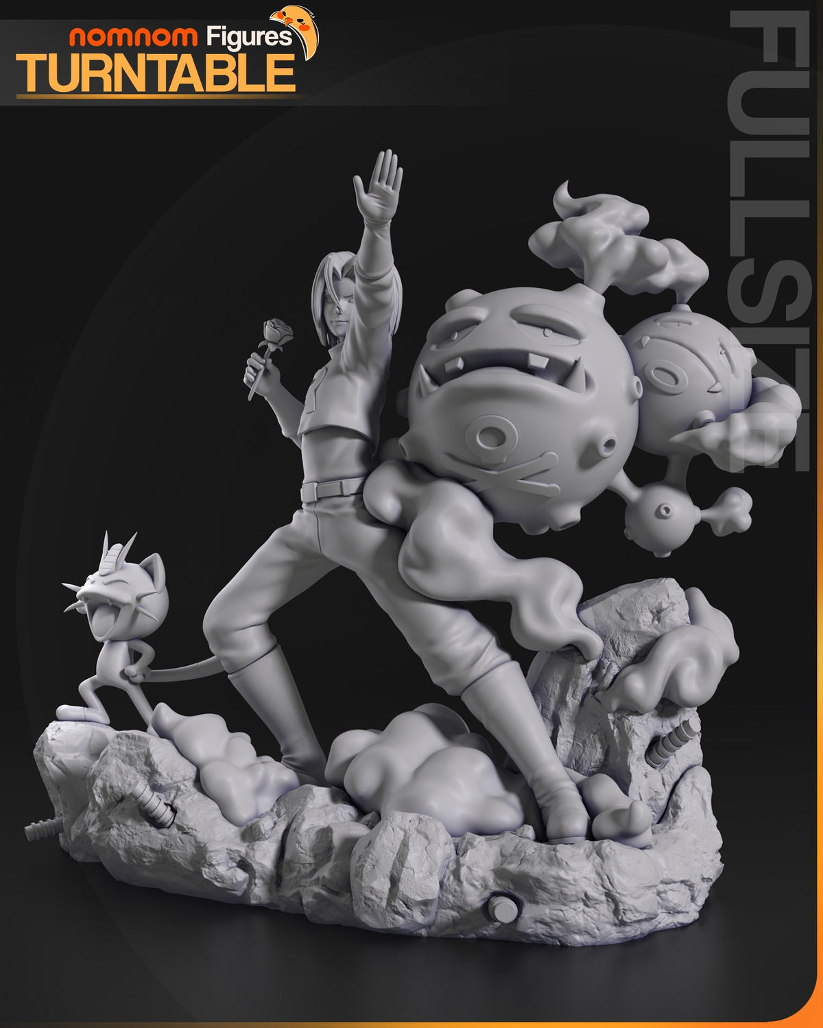 James resin figure